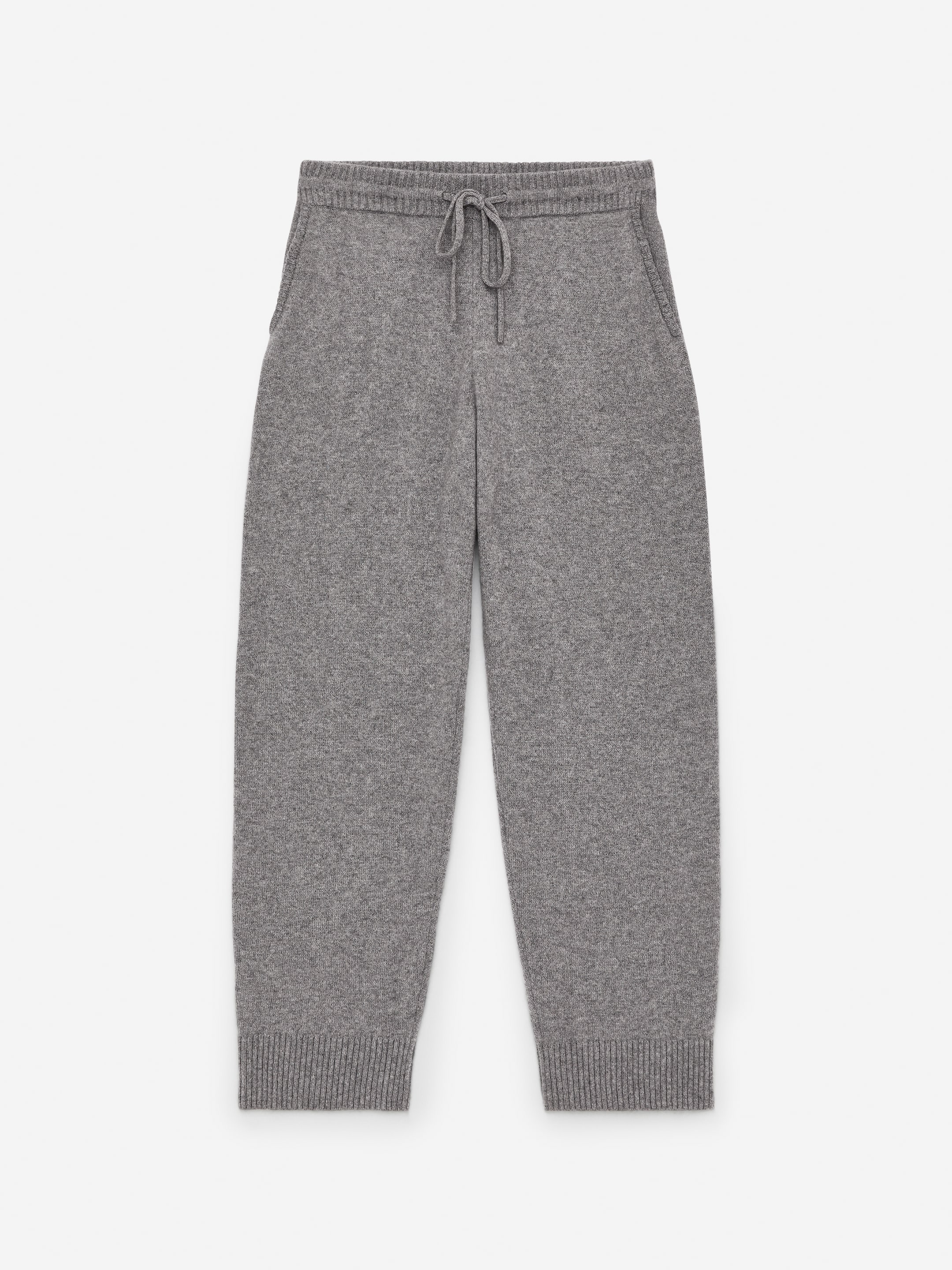 Cashmere-Wool Trousers-#6A6C6F-13721