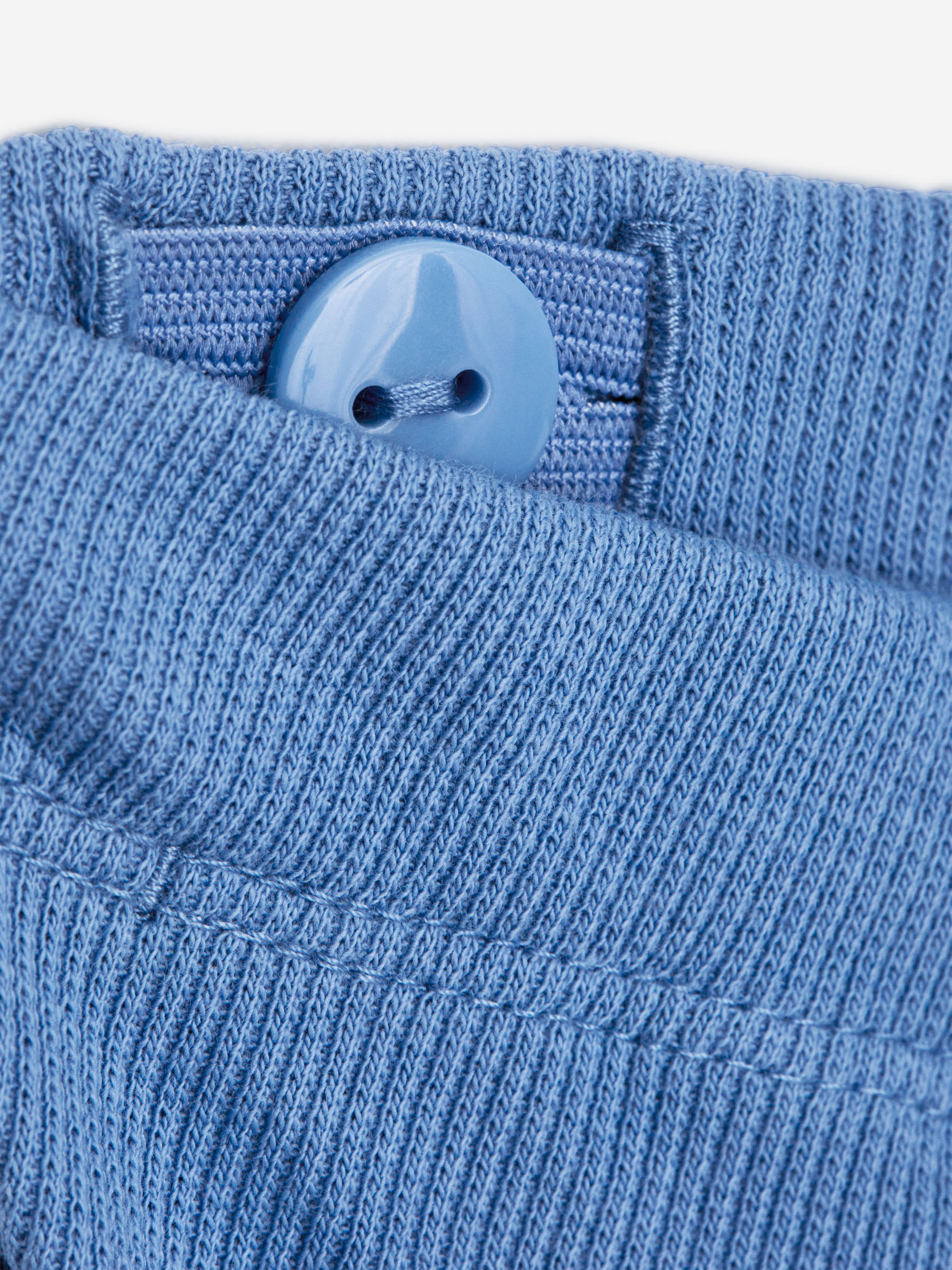 Ribbed Leggings - Mid Blue - Slim fit - Children - StillMedia/DescriptiveDetail - 1
