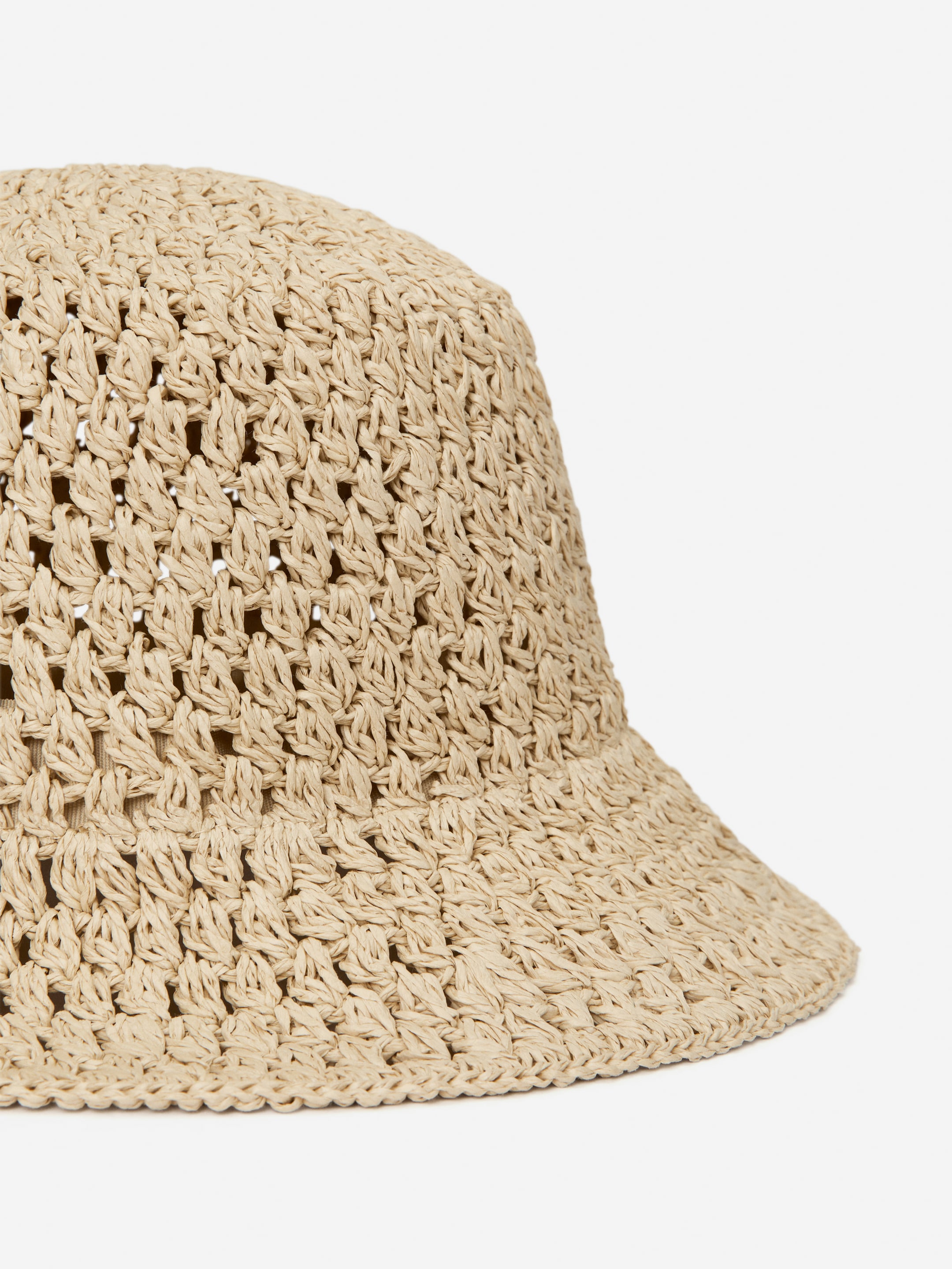 Fischerhut aus Stroh - Beige - Women - StillMedia/DescriptiveDetail - 2