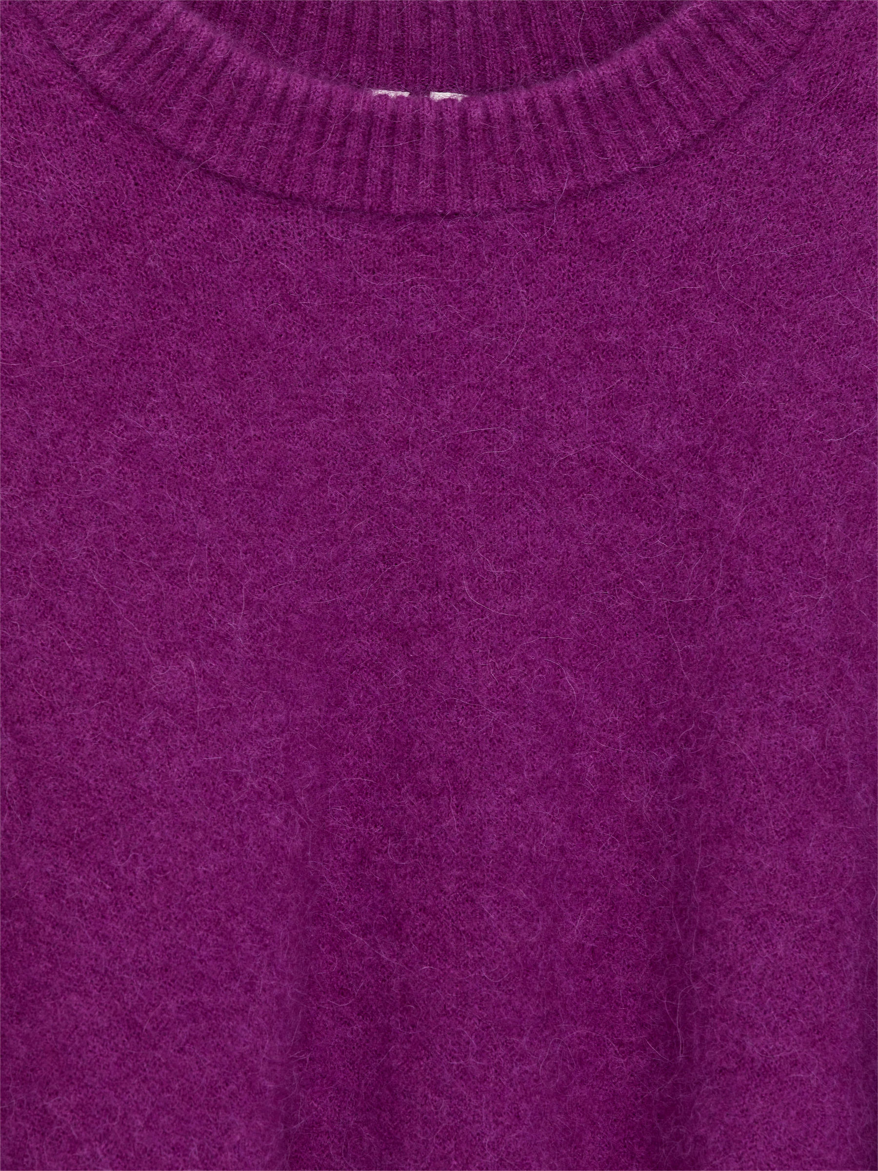 Pull en mélange de laine et d'alpaga - Violet - Oversized - Femme - StillMedia/DescriptiveDetail - 2