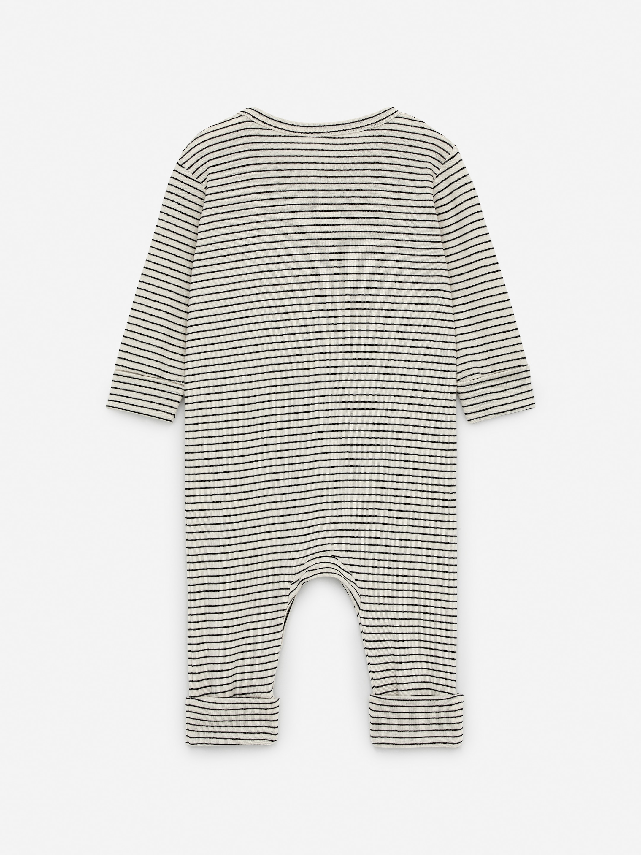 Visa större bild: Pyjamas i bomull - Off-white/svart - BARN | H&M SE 2
