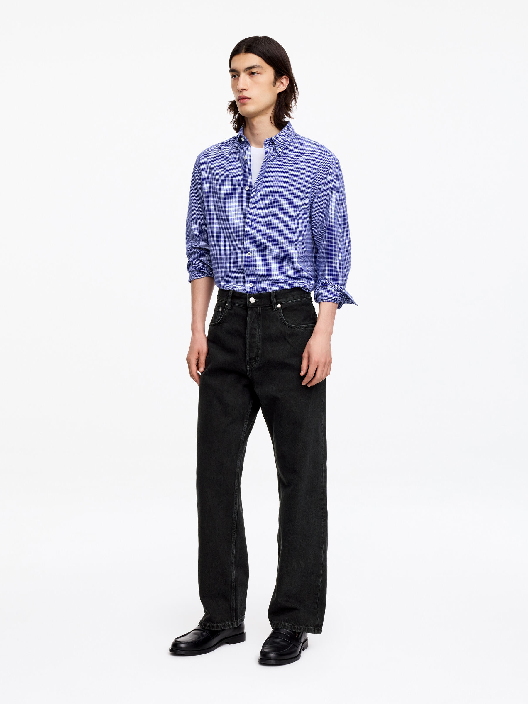 Jean large MIST - Noir - Loose fit - Homme - StillMedia/Lookbook - 4