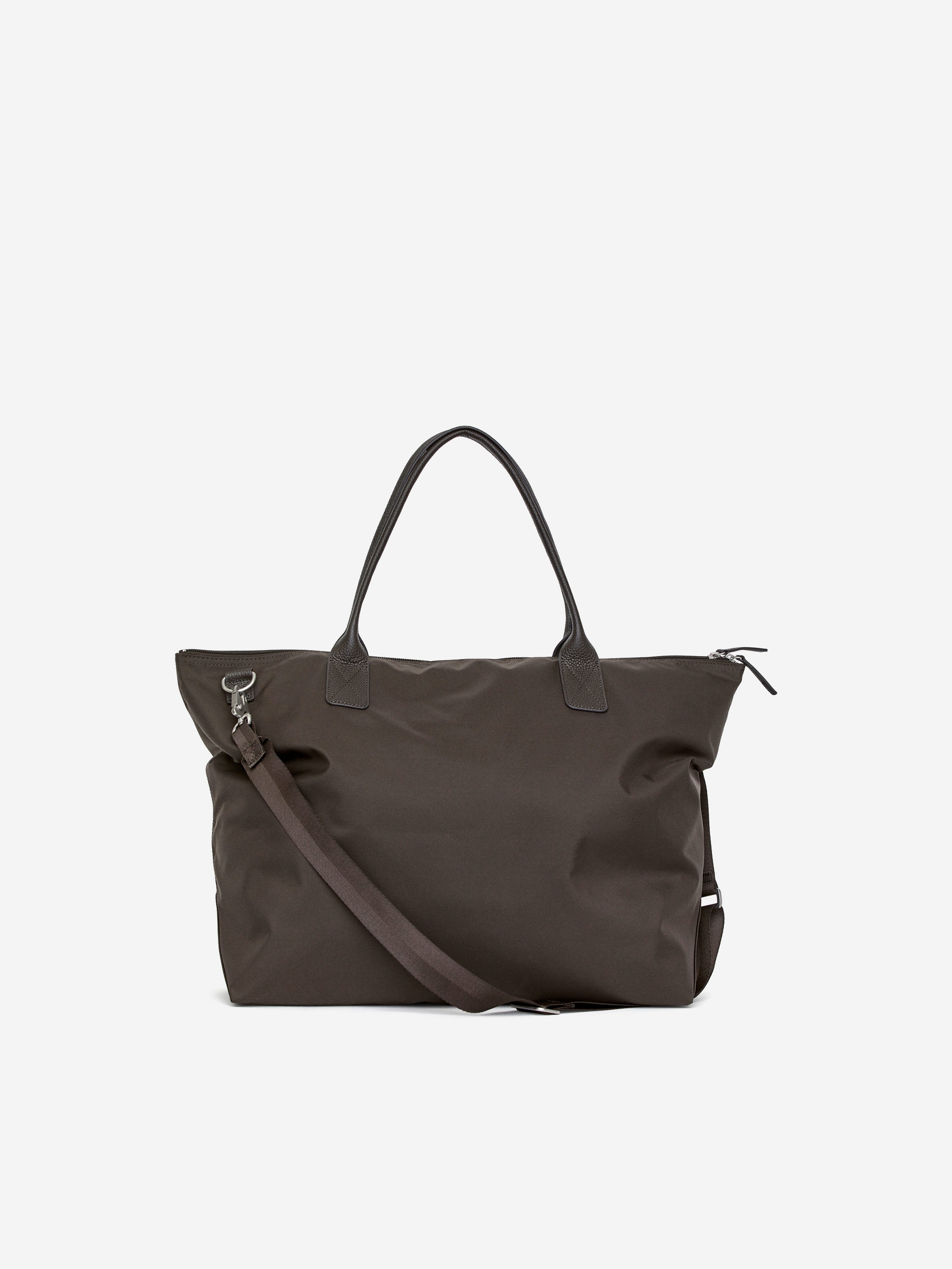36-Hour Leather-Detailed Tote-#484240-16574