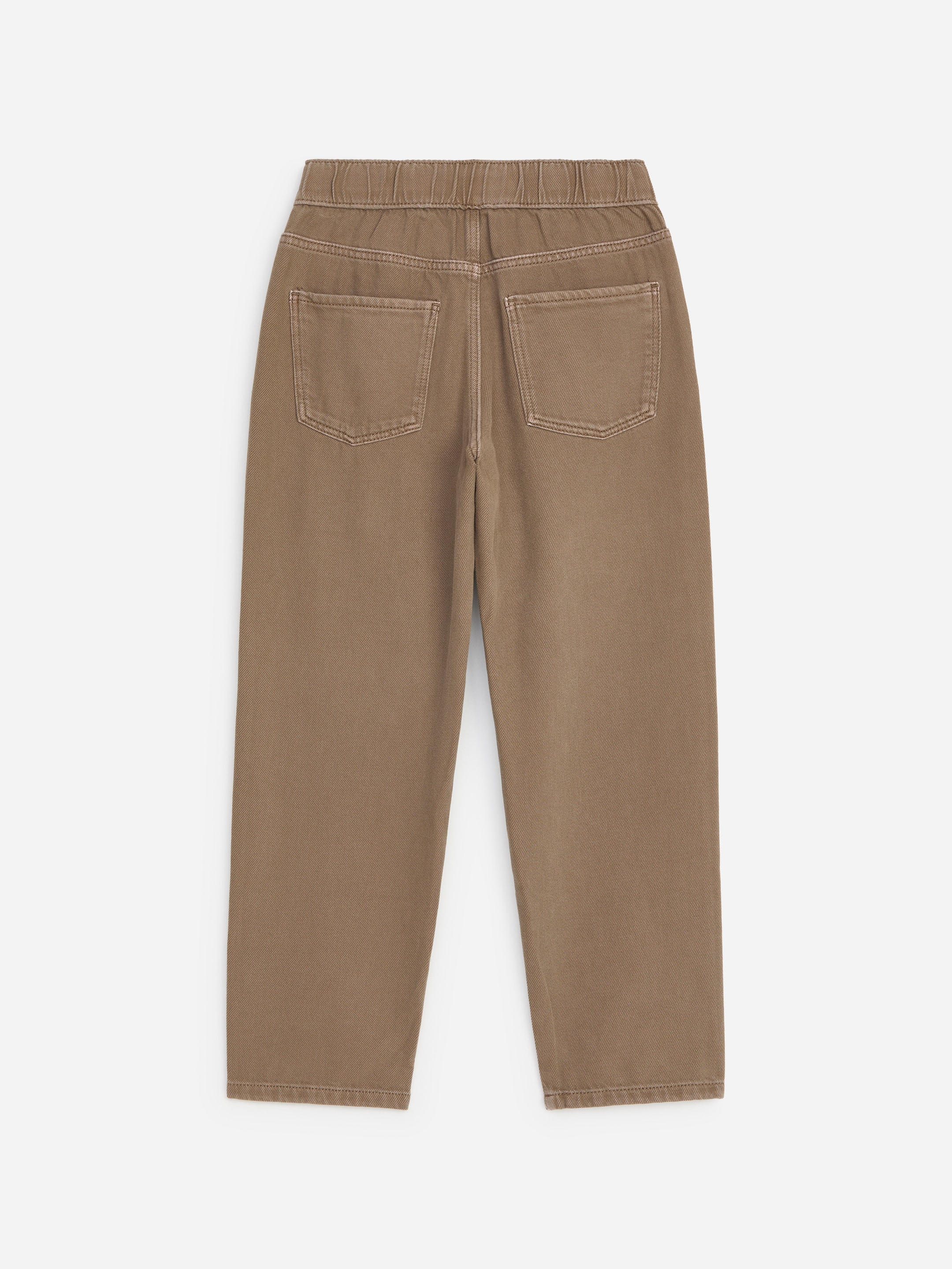 Pull-On Denim Trousers - Mole - Relaxed fit - children - StillMedia/DescriptiveStillLife - 1