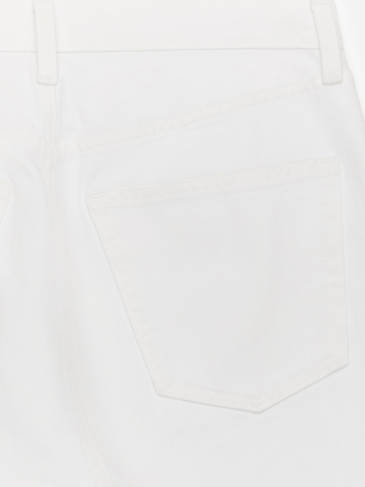 SNOW Straight Jeans - White/Dusty Blue - 3