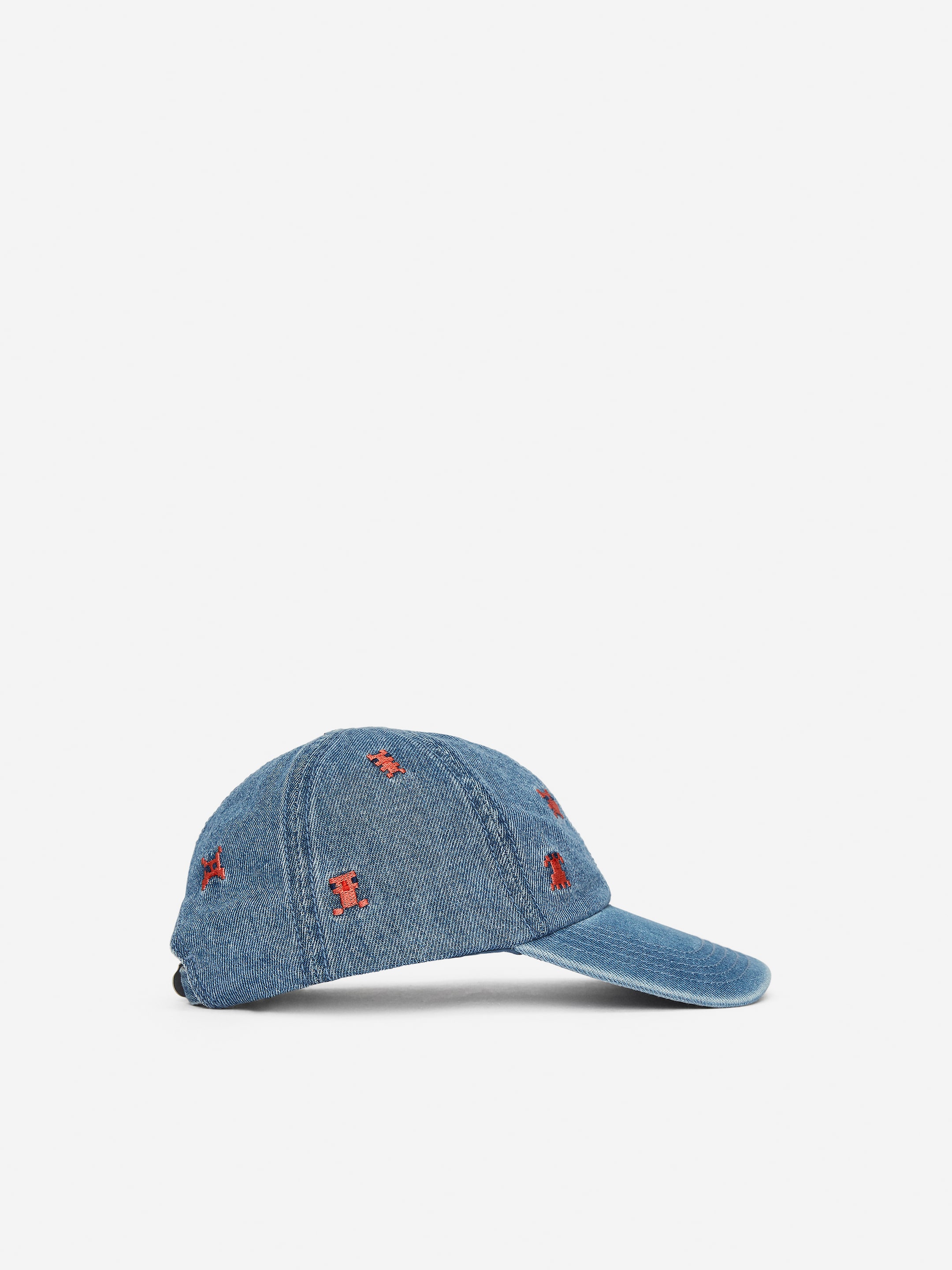 Keps i denim med brodyr - Blå - Children - StillMedia/DescriptiveStillLife - 2