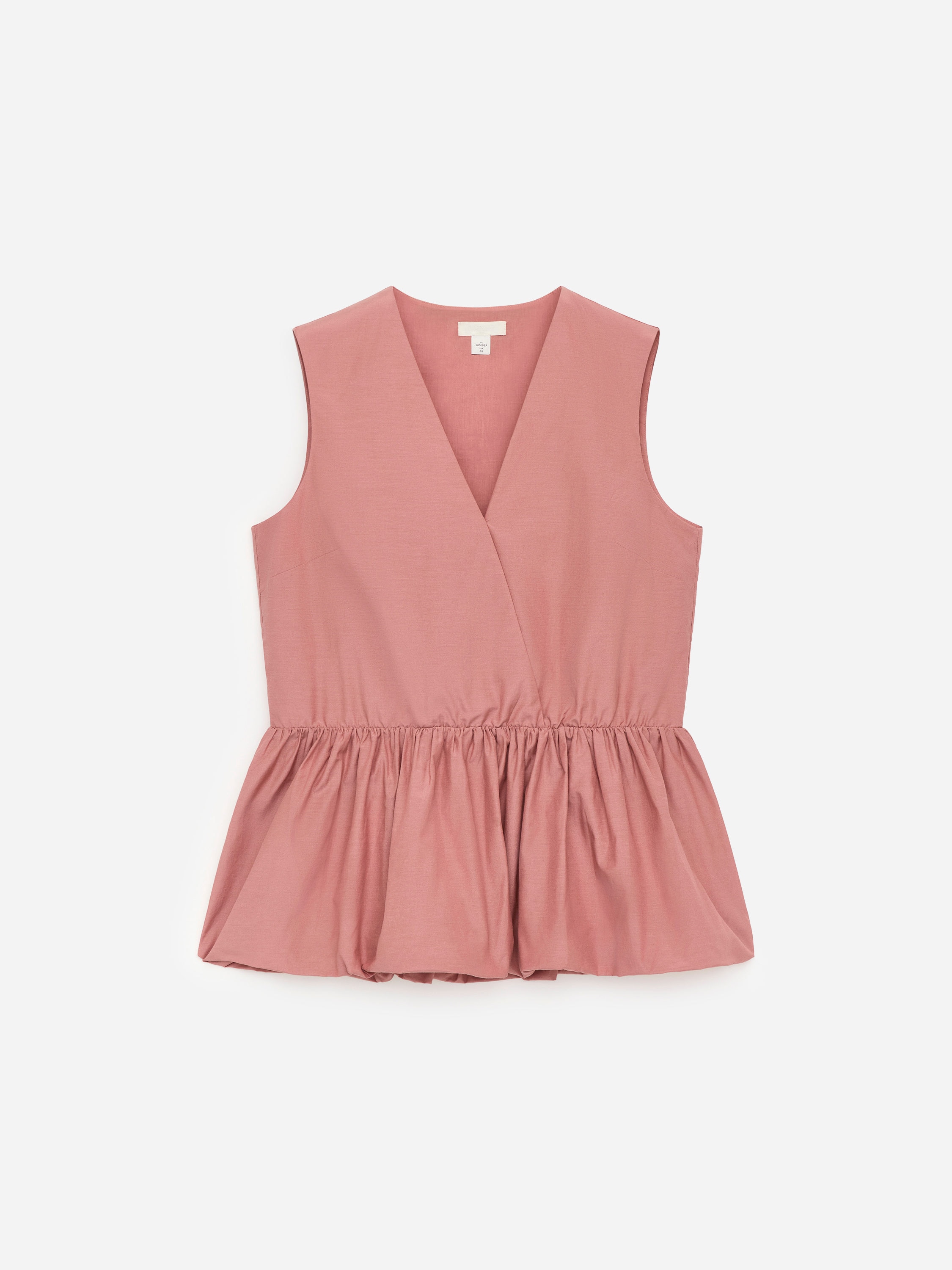 Peplum Taffeta Top – Pink – Women – ARKET EU