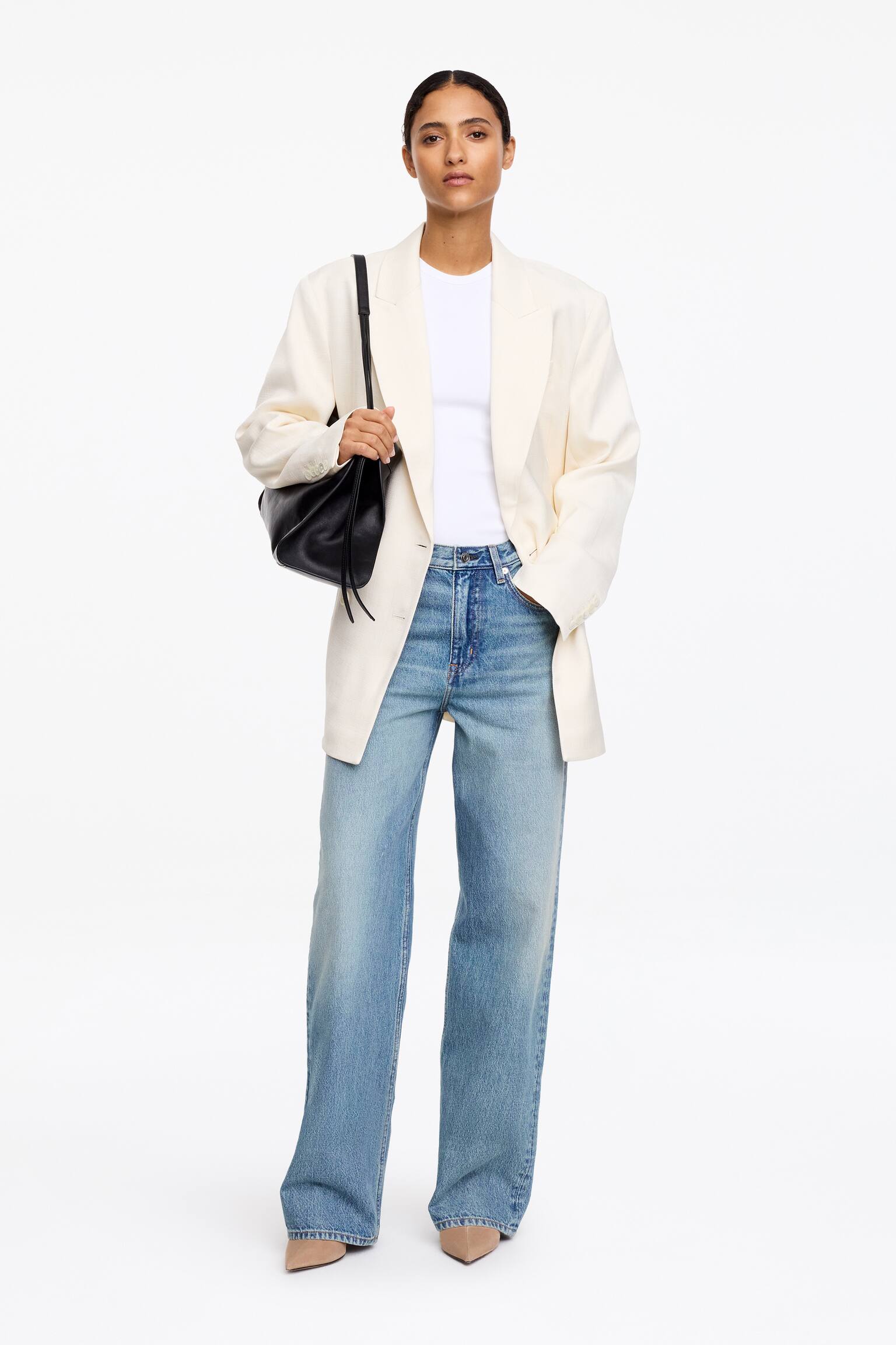 CORAL Wide Jeans - Lyseblå/Blå/Råhvid/Blå/Hvid/Mørkegrå/Beige - 4