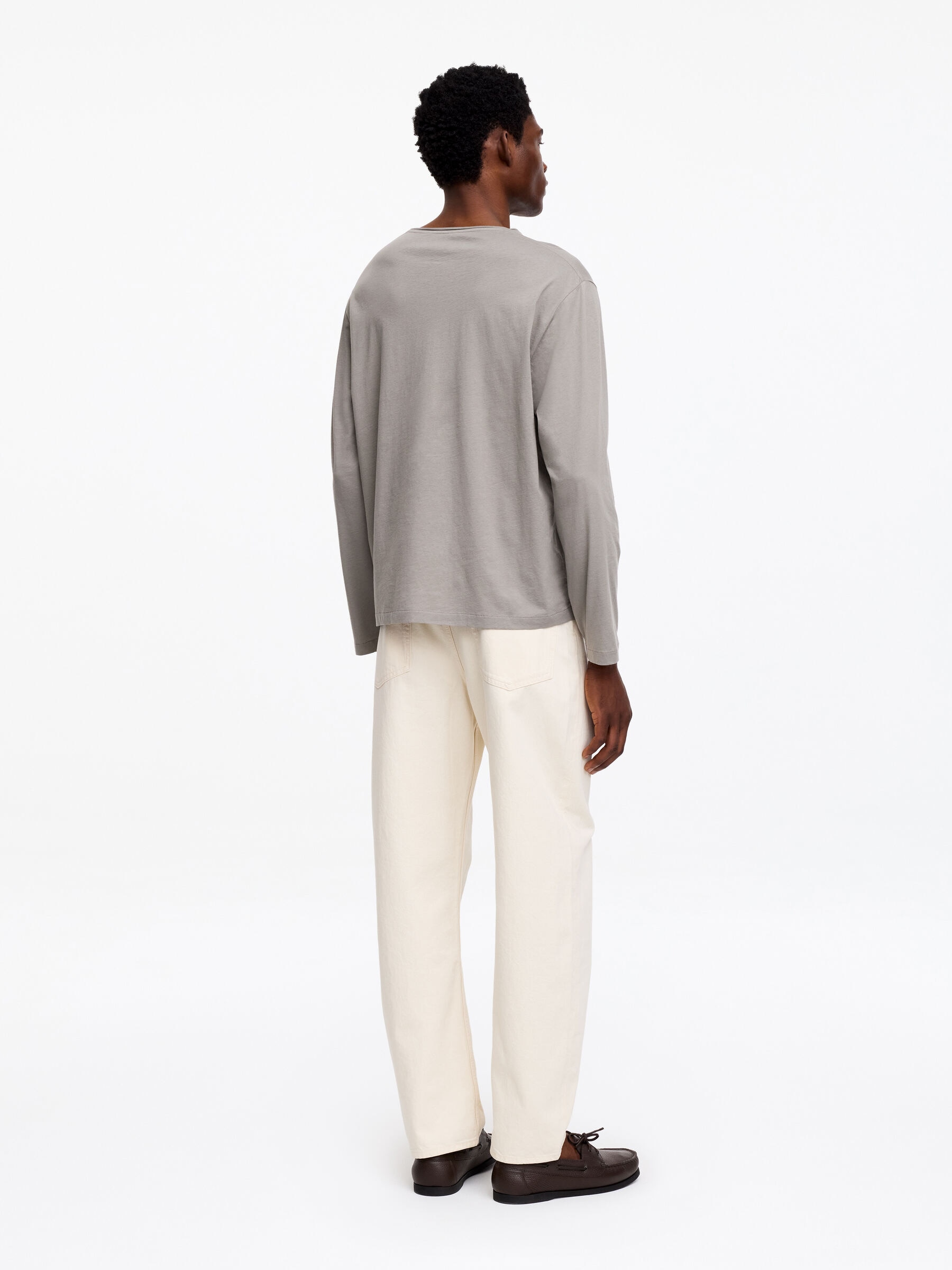 Long-Sleeve T-Shirt - Mole - Regular fit - Men - StillMedia/Lookbook - 3