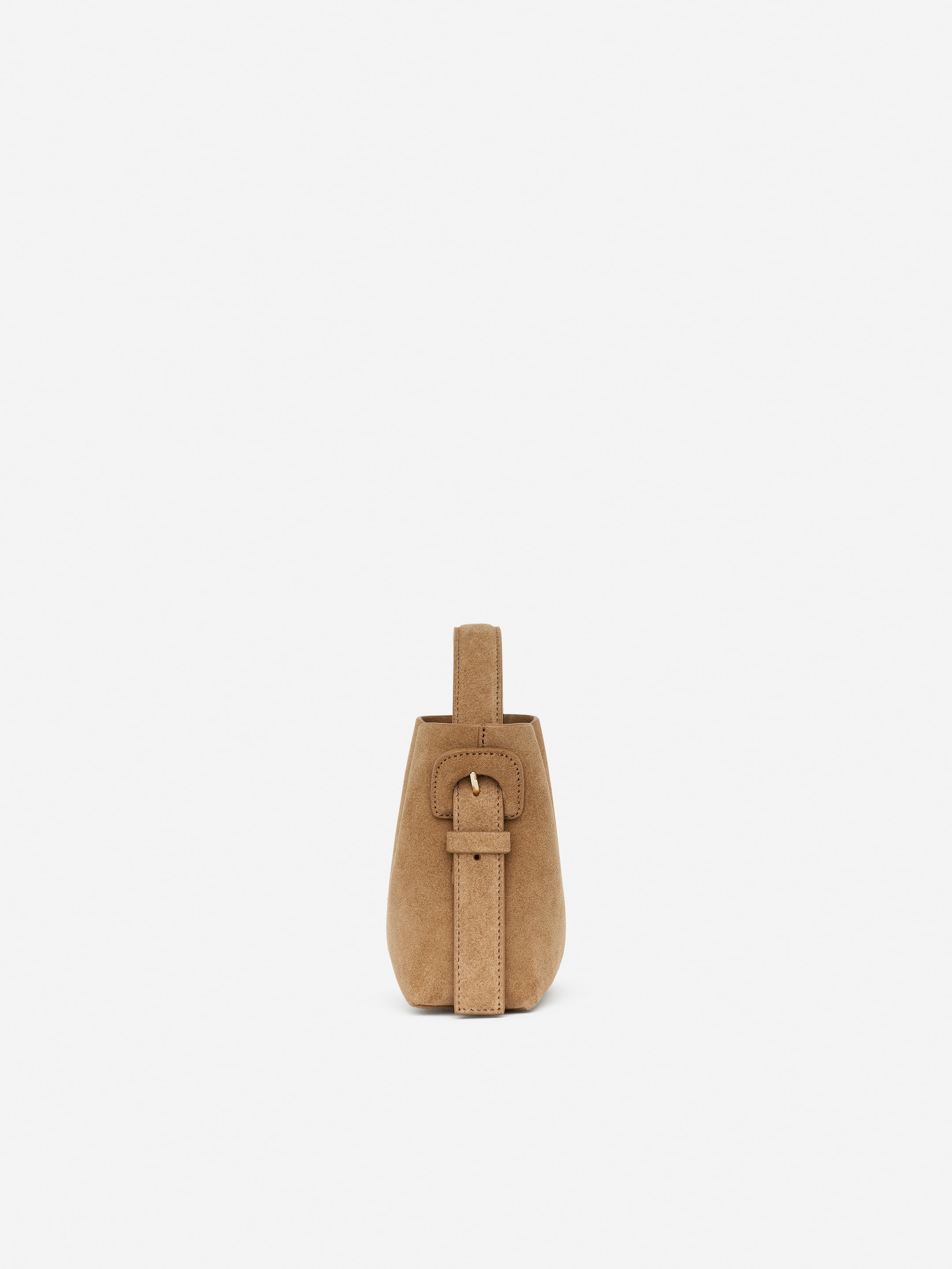 View larger image: Suede Crossbody Bag - Beige - Ladies | H&M GB 2
