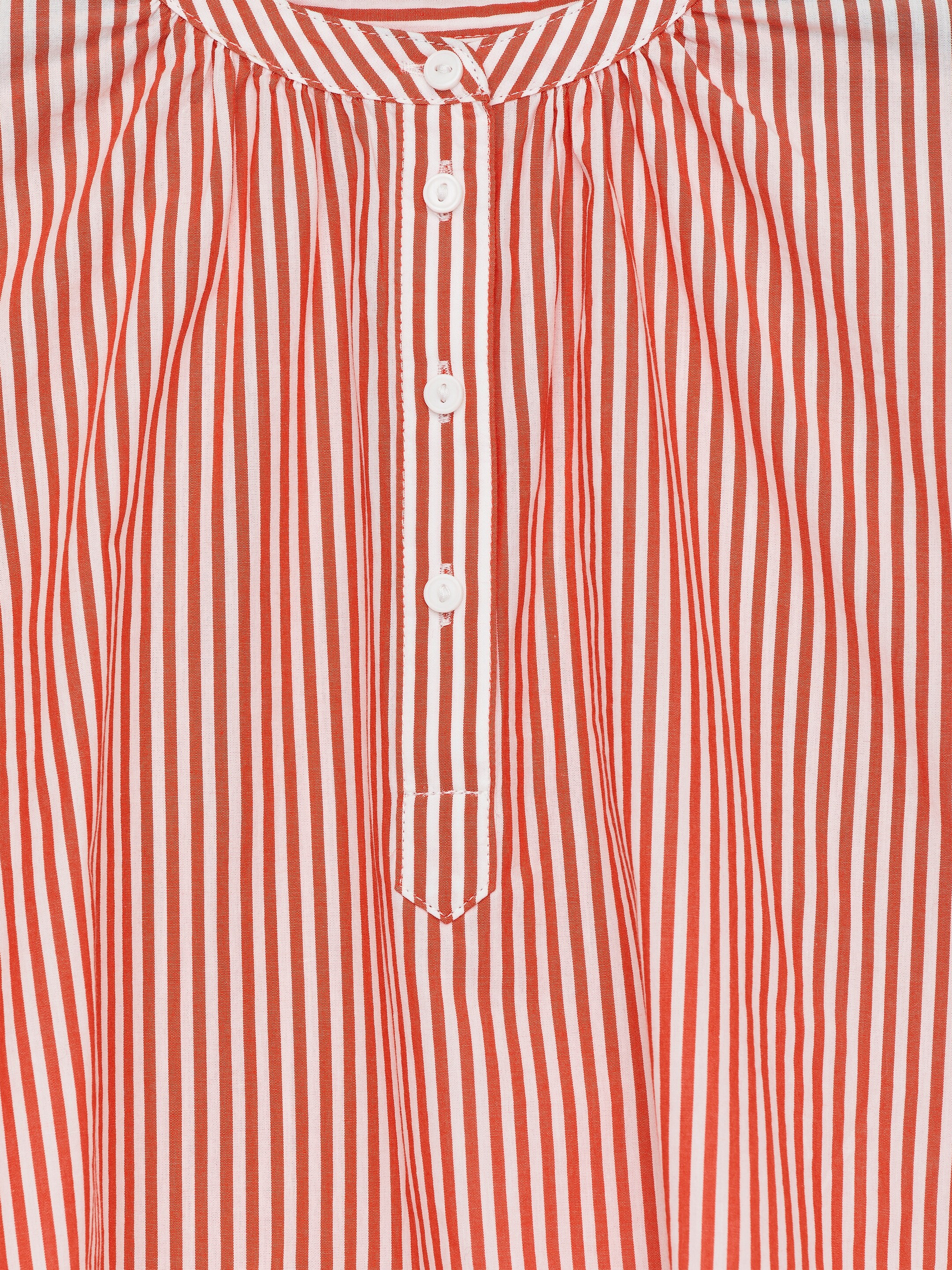 Zobrazit větší obrázek: Halenka s řasením - Bílá/Červená - DĚTI | H&M CZ 3