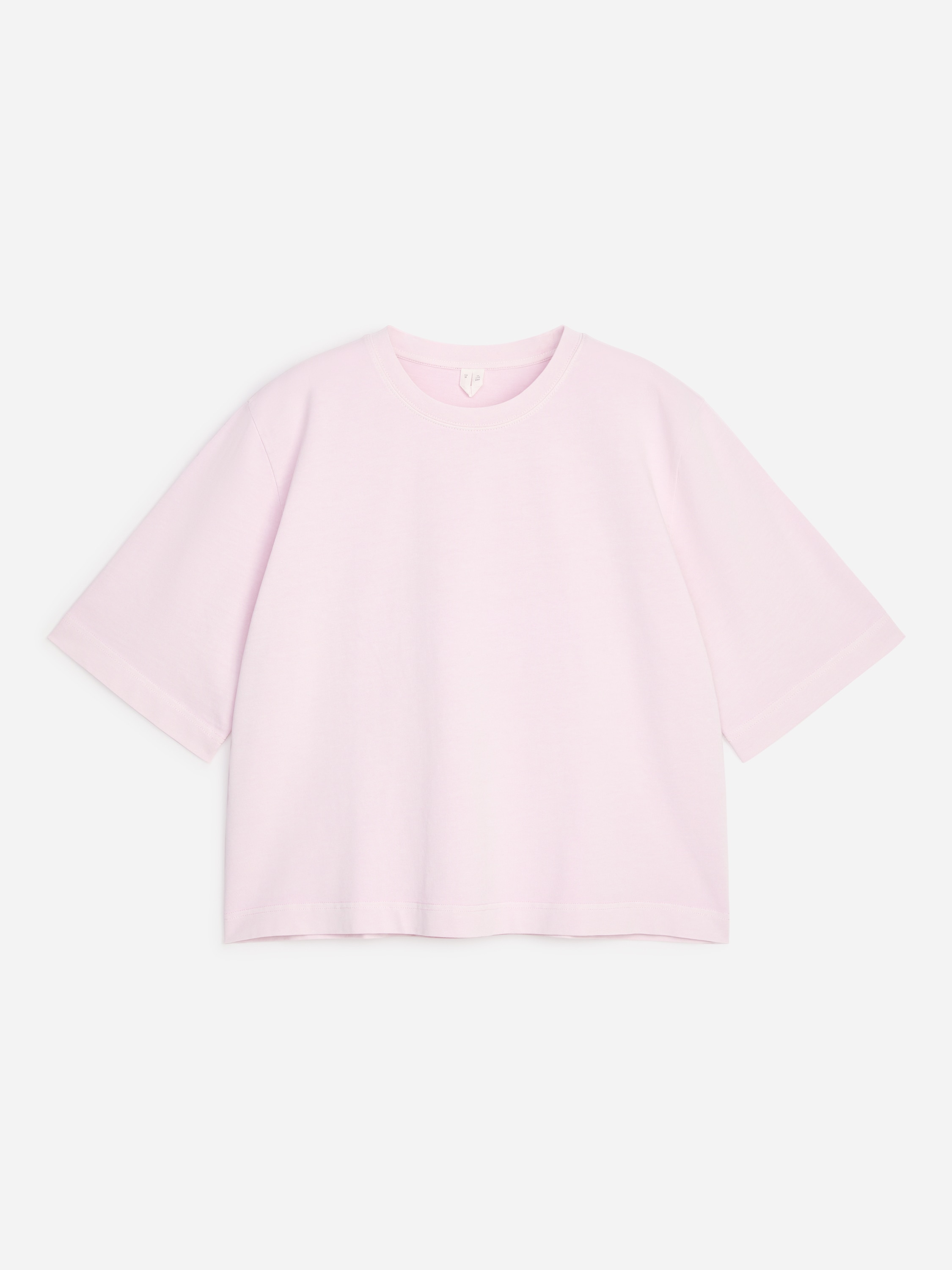 Tricou Semnătură Boxy - Roz/Roz/Dungi/Negru/Alb/Maro/Alb/Maro/Roșu/Alb-crem