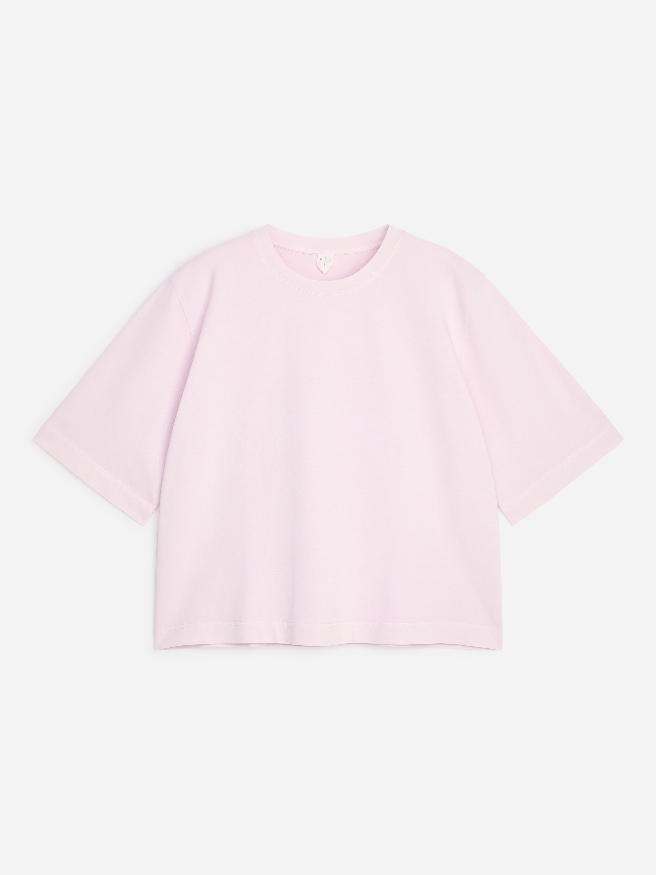 Signature Boxy T-Shirt-#DAC8D5-19442