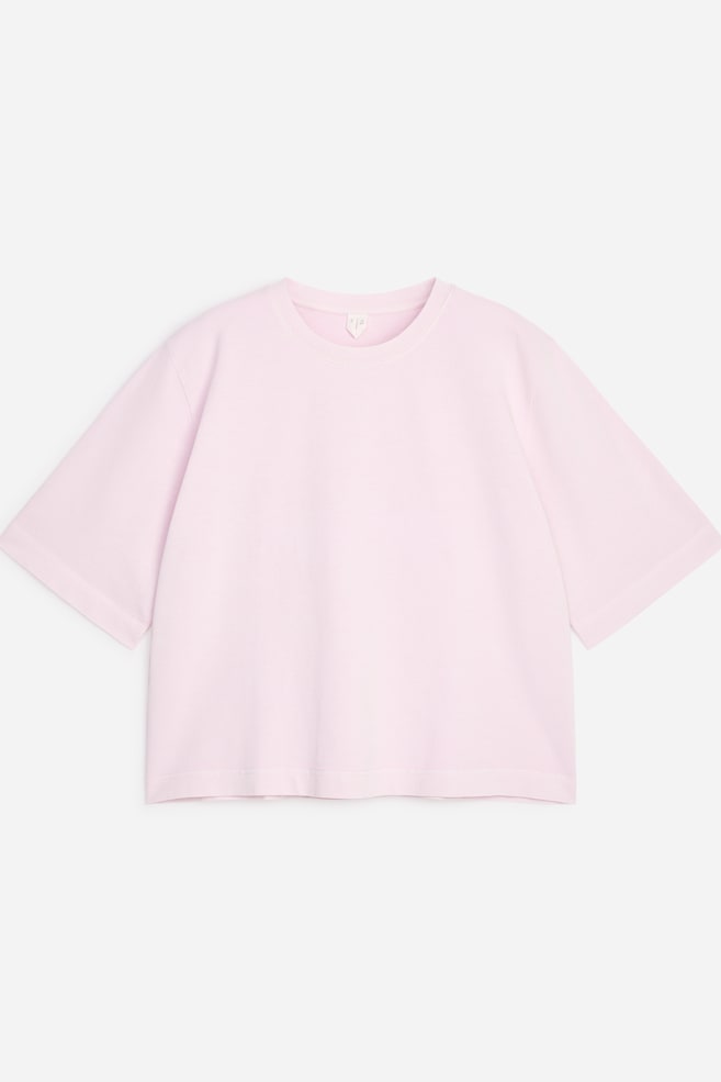 Signature Boxy T-Shirt - Pink/Pink/Striped/White/Black/Light Blue - 1