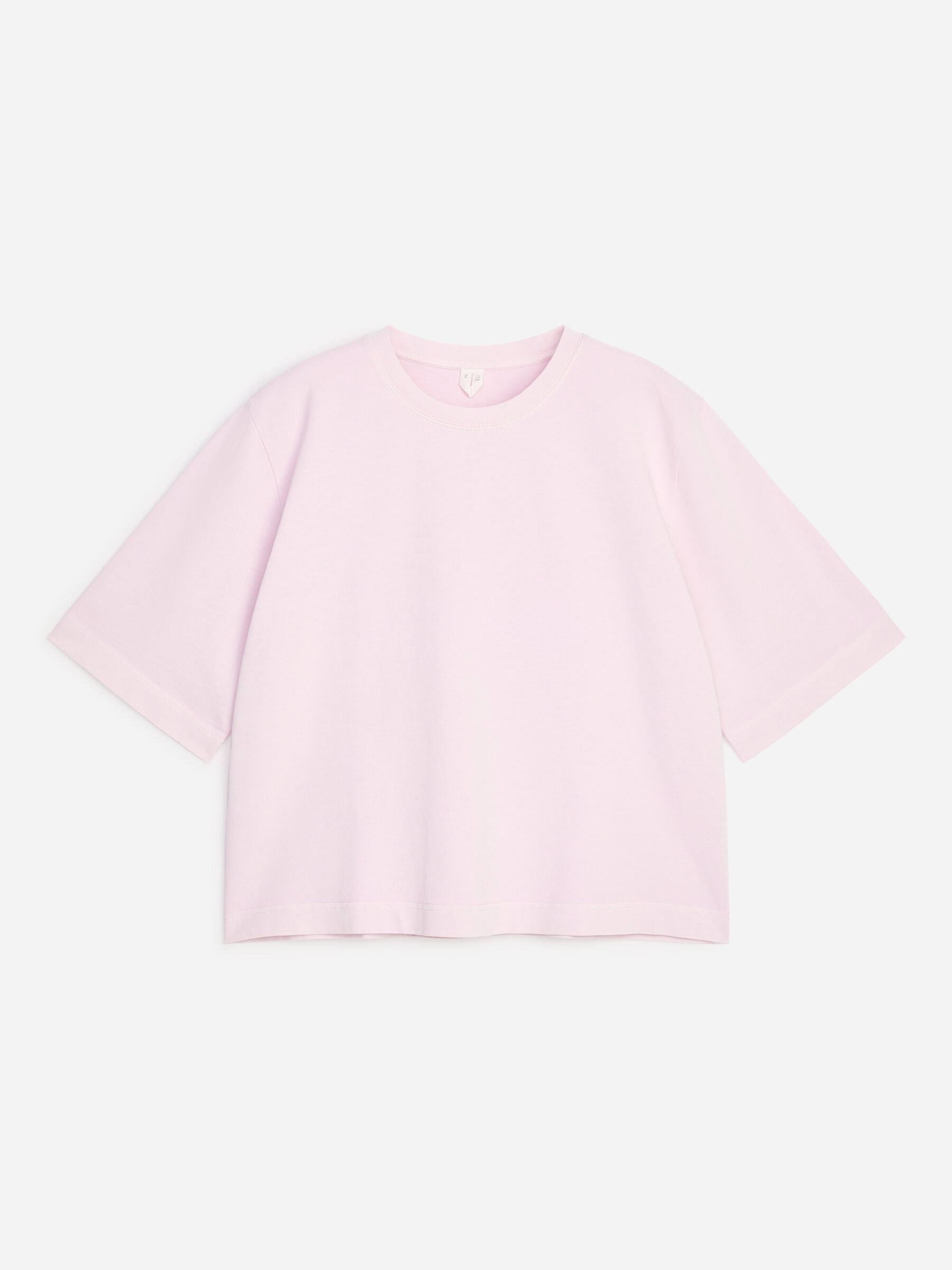 Signature Boxy T-Shirt-#DAC8D5-19442