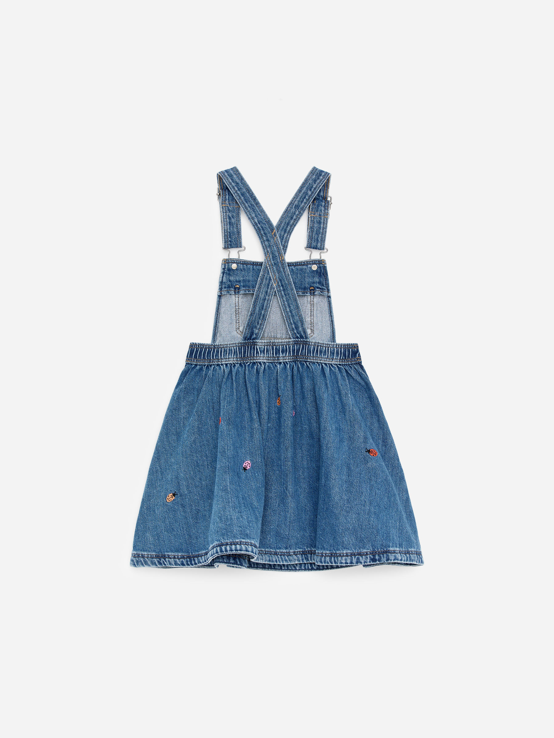 Vestido tipo peto - Azul/mariquitas - Corte estándar - Children - StillMedia/DescriptiveStillLife - 2