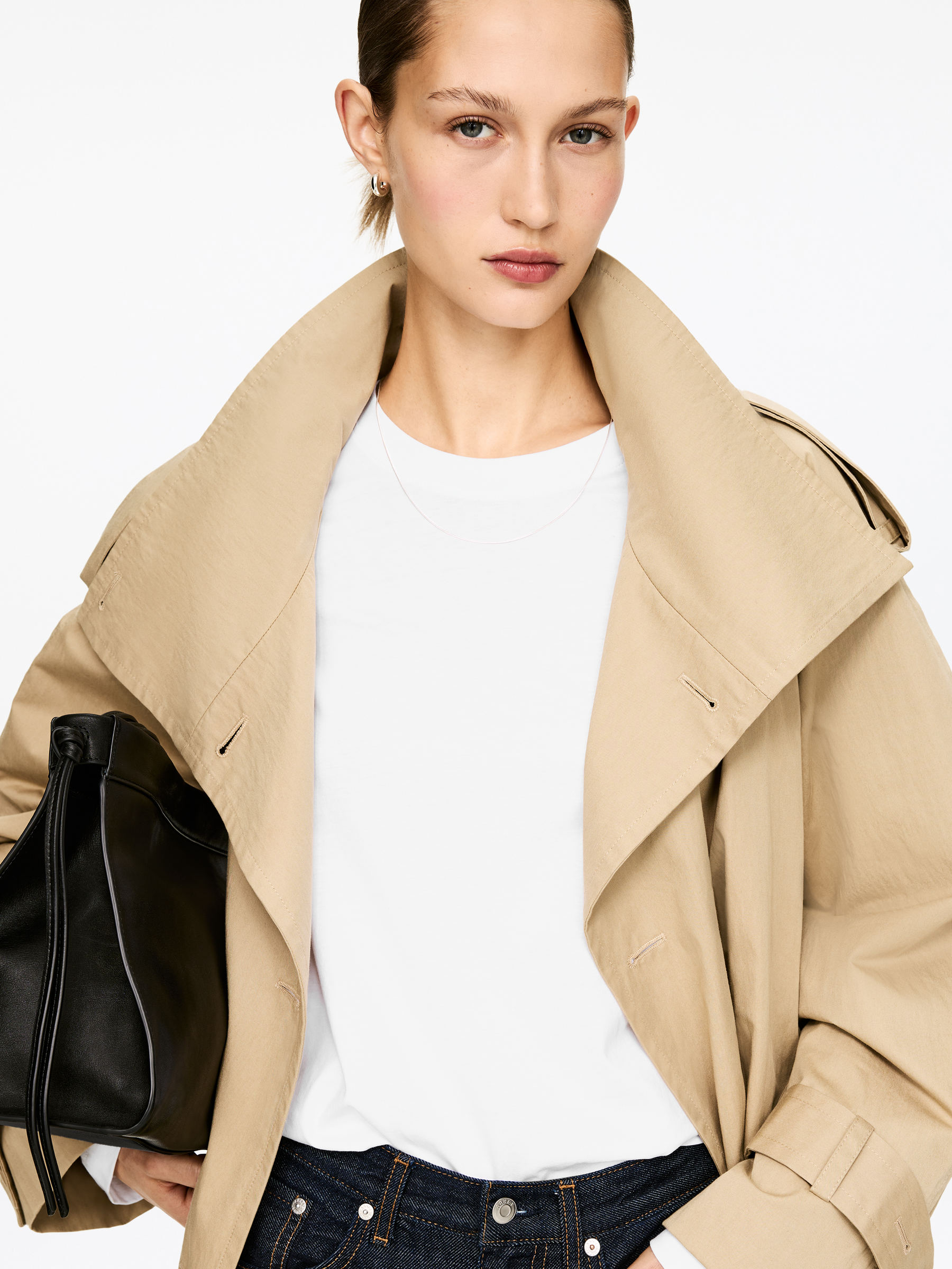 T-shirt signature à manches longues IRIS - Blanc - Regular fit - Femme - StillMedia/Lookbook - 17