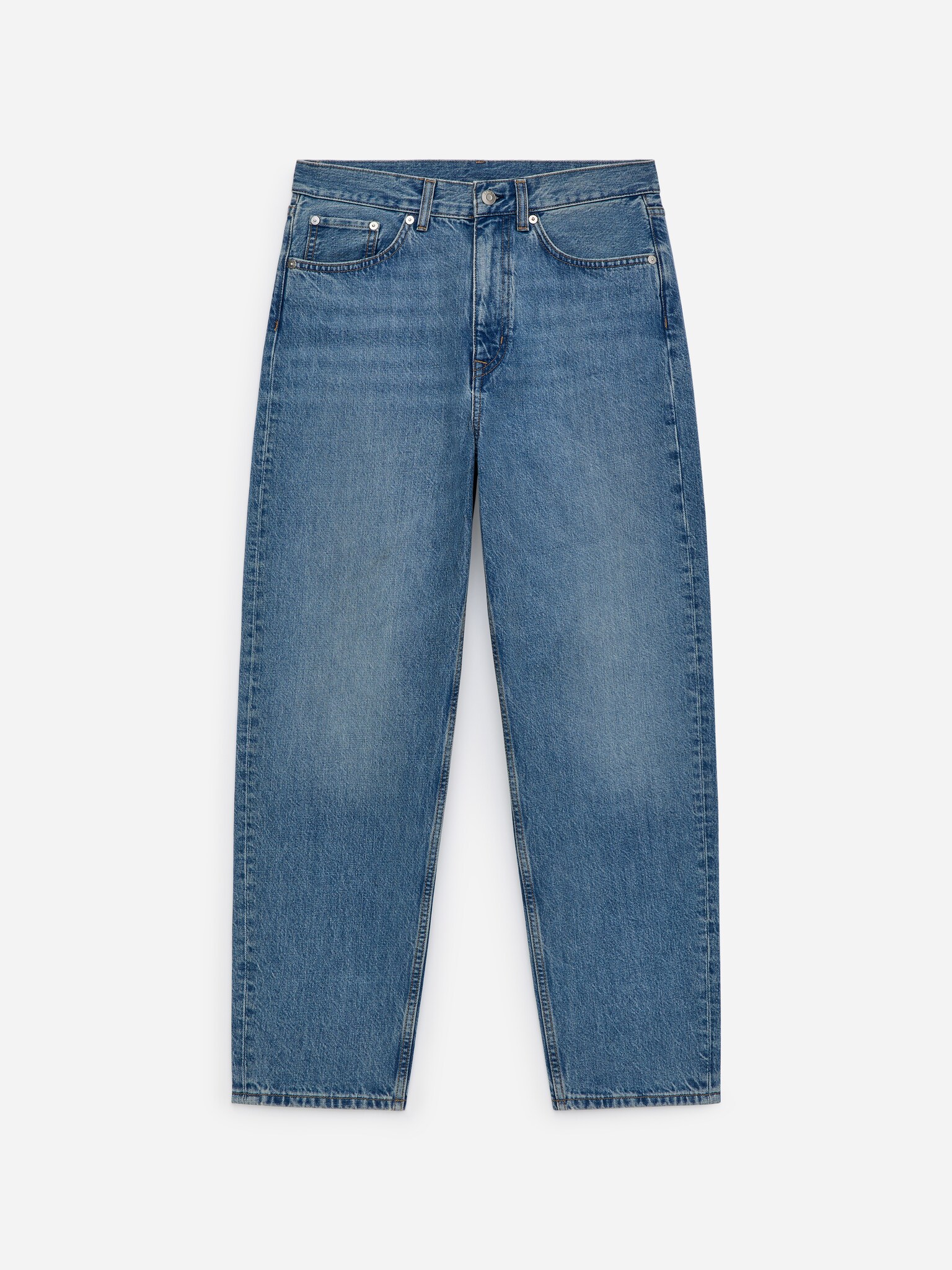 Vaqueros tapered VIOLET - Azul medio/Azul oscuro