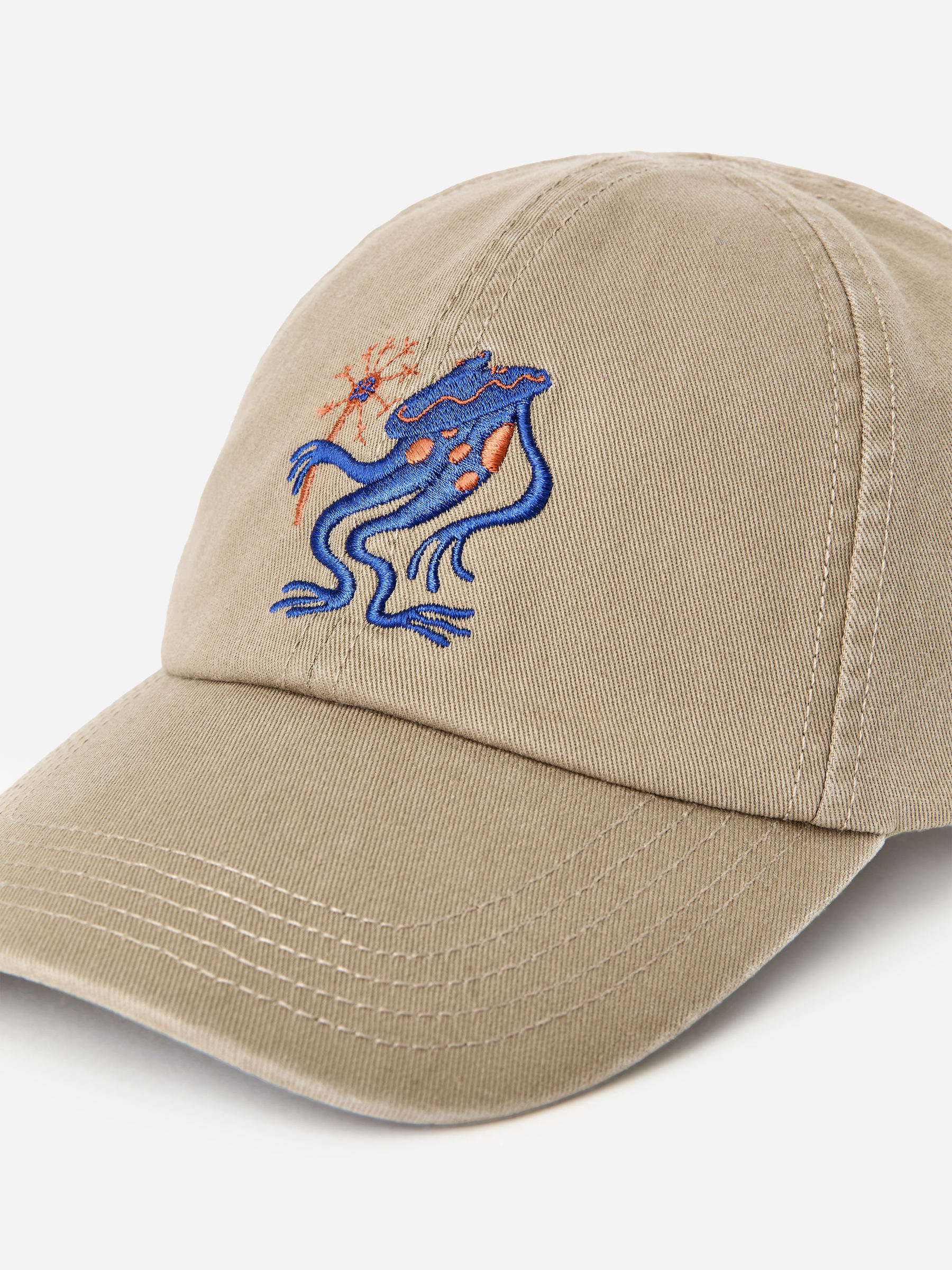 Bestickte Kappe - Beige/Frosch - Children - StillMedia/DescriptiveDetail - 4