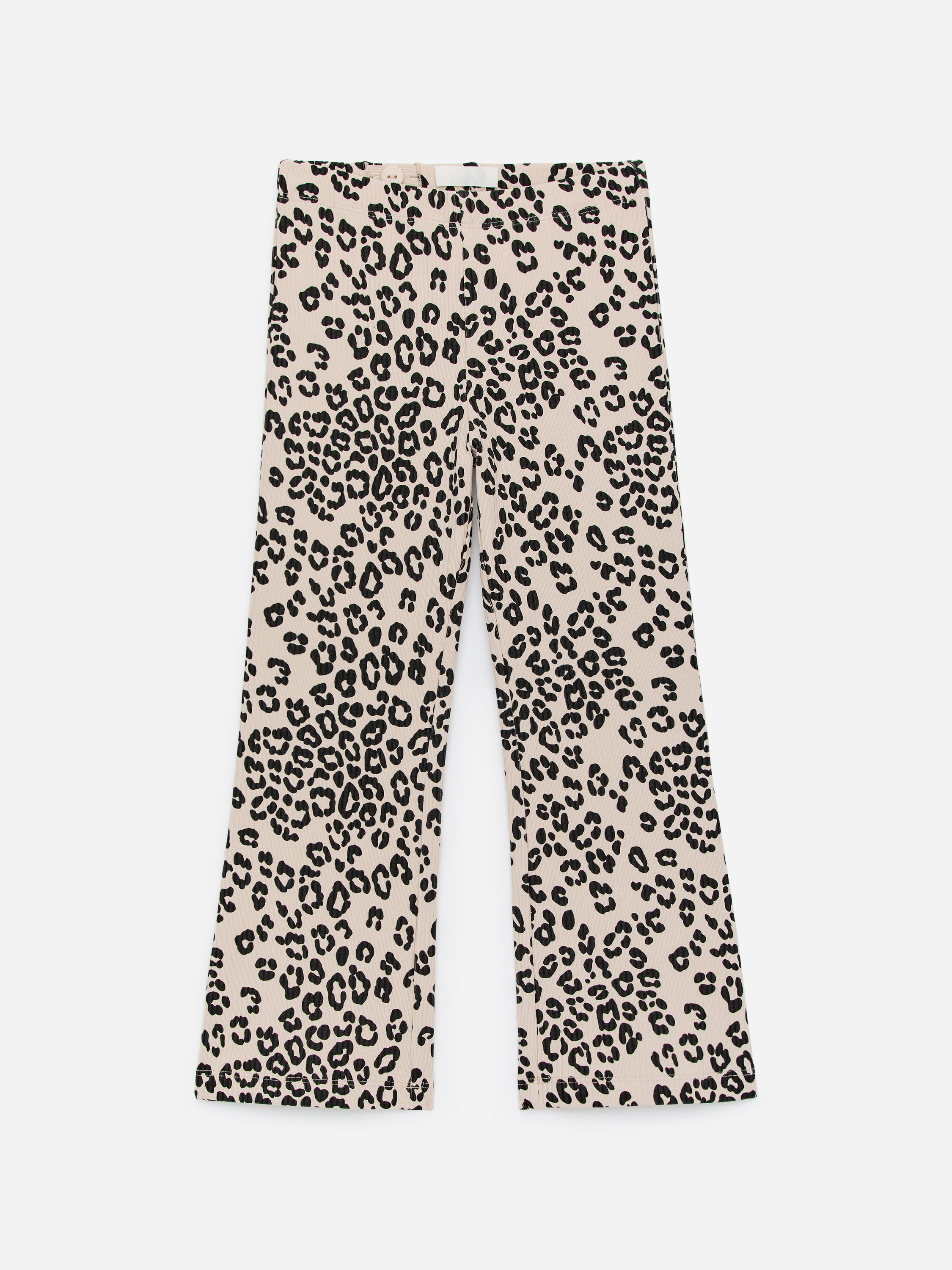 Flared Rib Leggings - Beige/zwart/Blauw/veelkleurig/Zwart