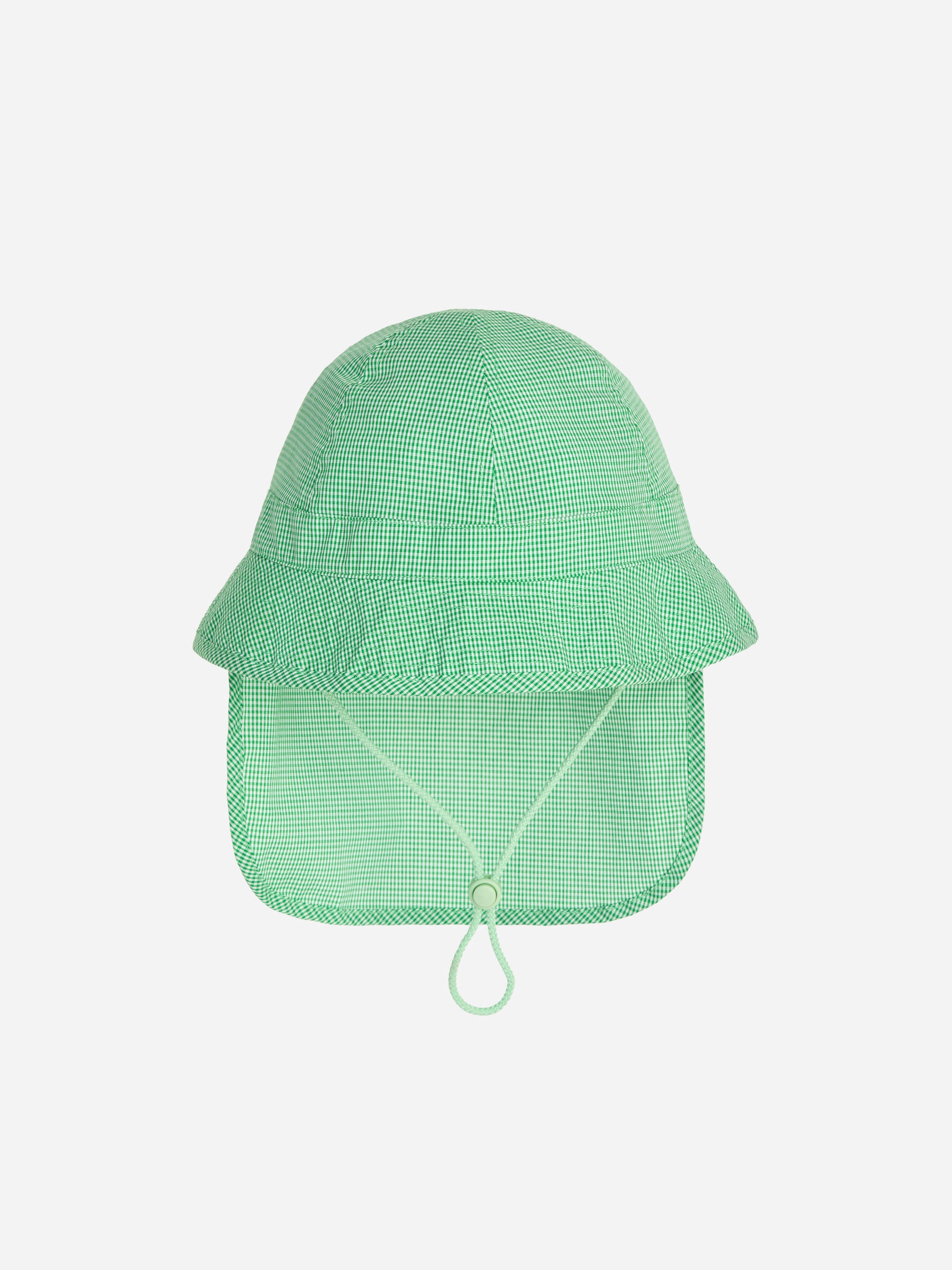 Flexible Sun Hat - Green/White Checks - Children - StillMedia/DescriptiveStillLife - 2