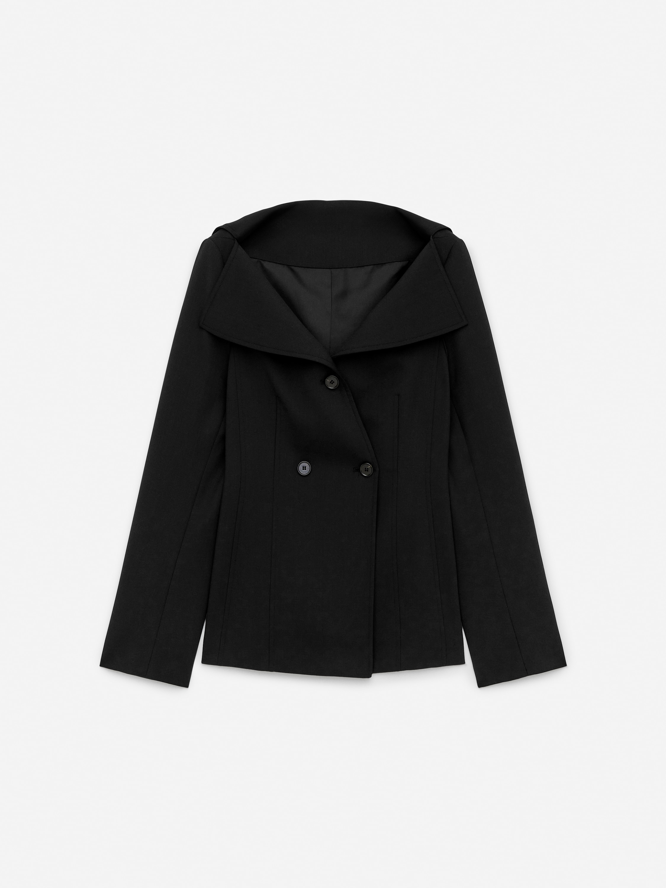 Blazer à épaules dénudées - Noir