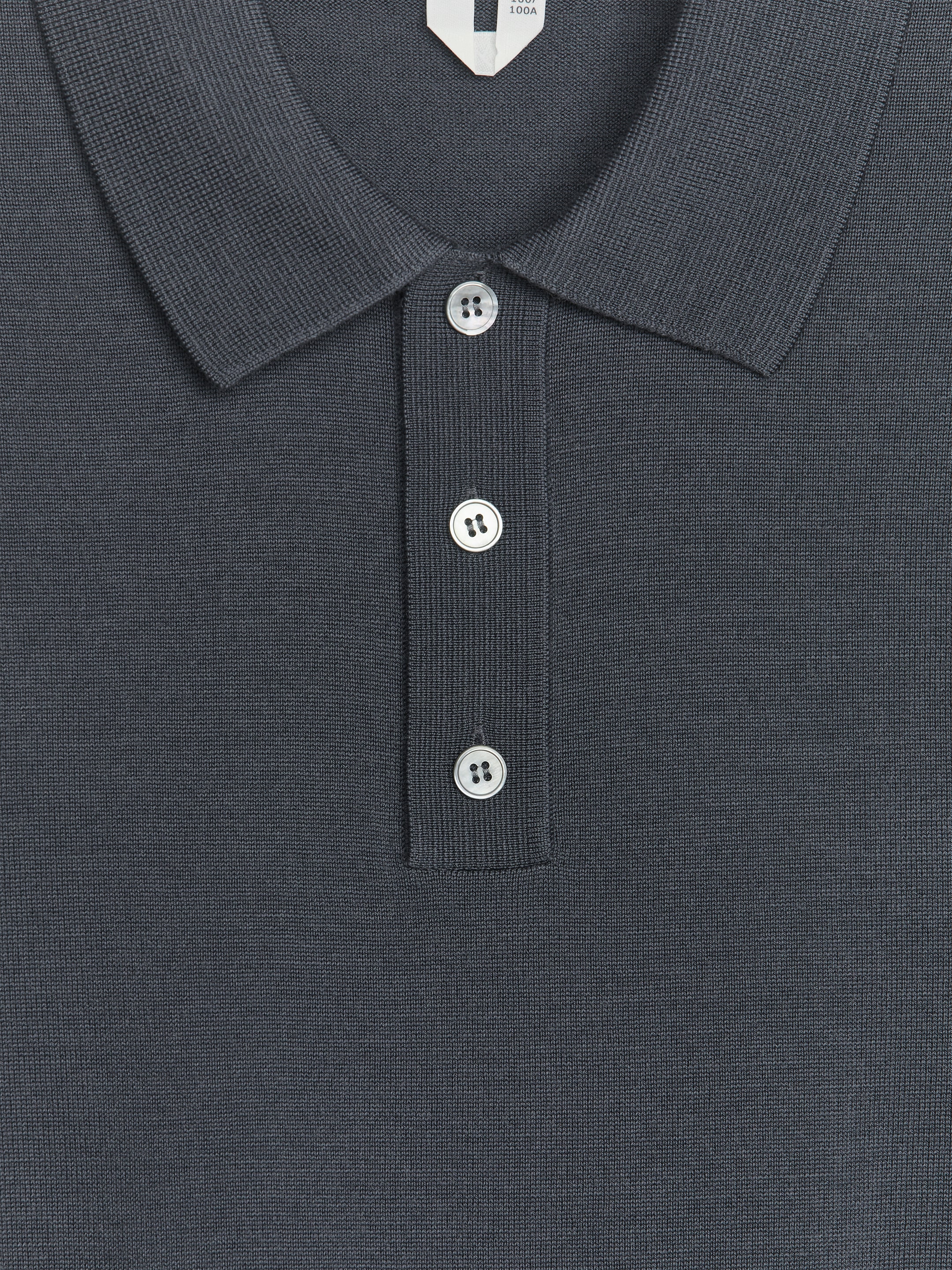 Polopullover aus Merinowolle - Dunkelgrau - Regular Fit - Herren - StillMedia/DescriptiveDetail - 2