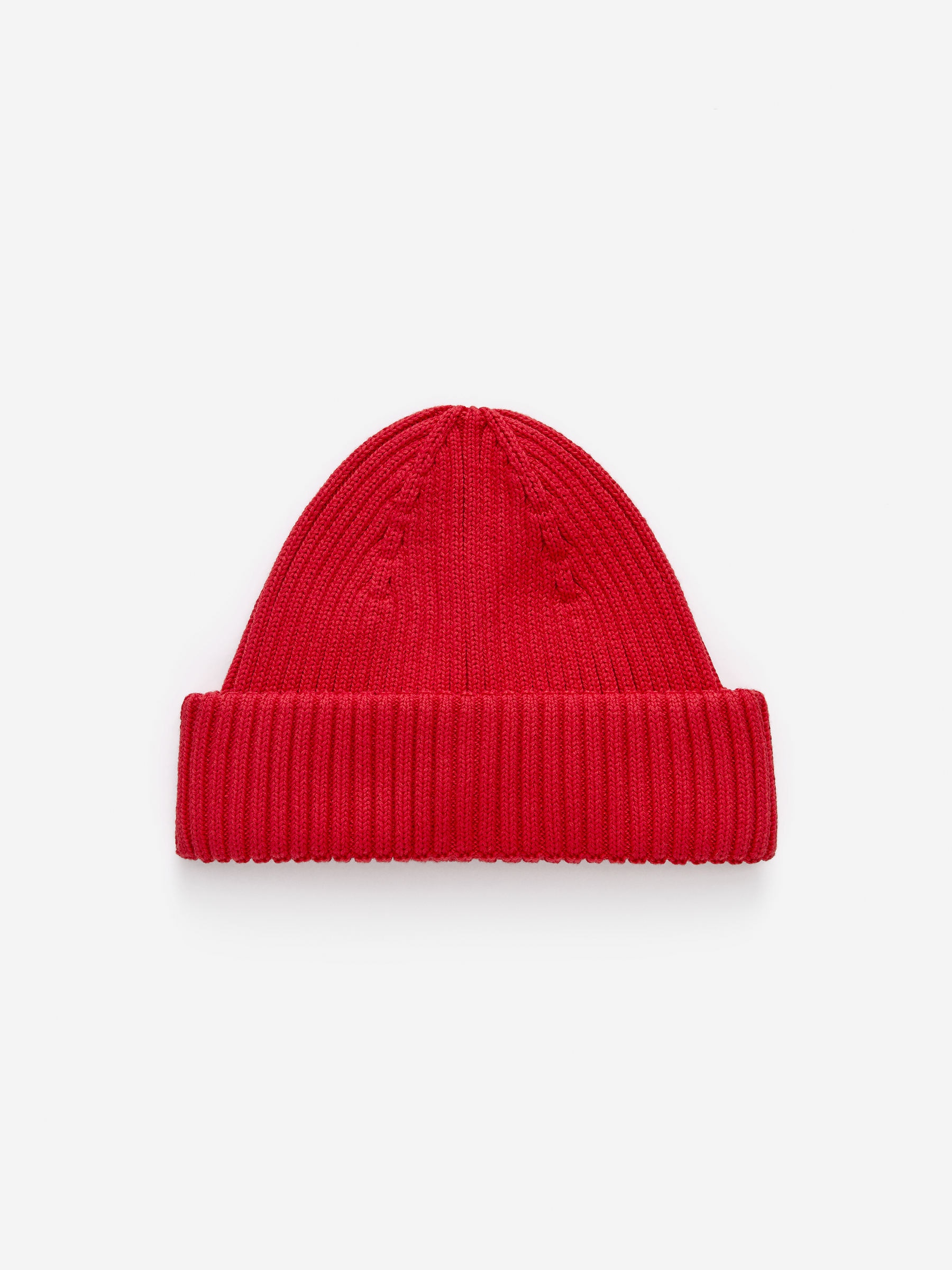 Ribbed Cotton Beanie-#BA2127-13247