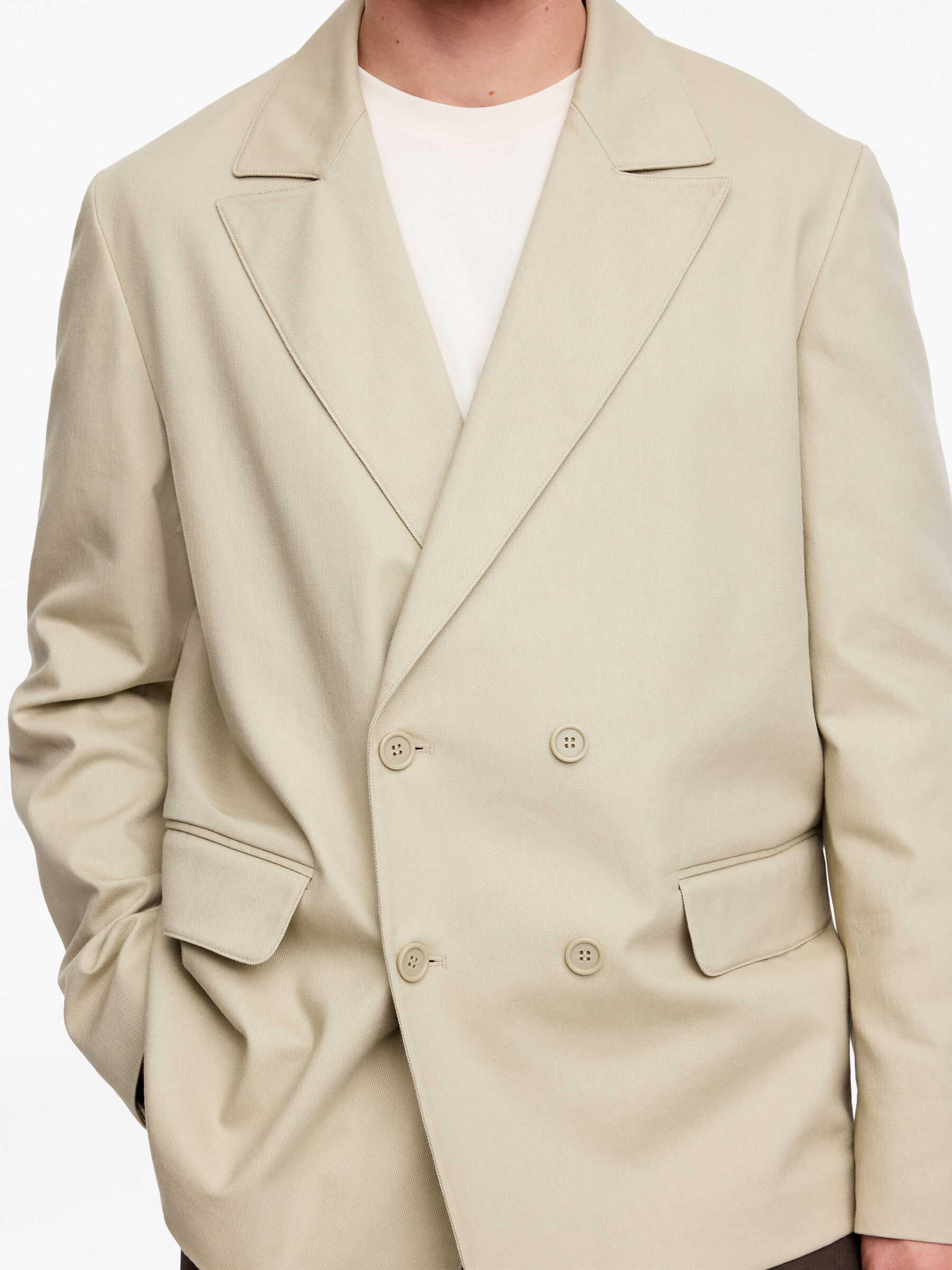 Double-Breasted Blazer - Light Mole - Relaxed fit - Men - StillMedia/Lookbook - 4