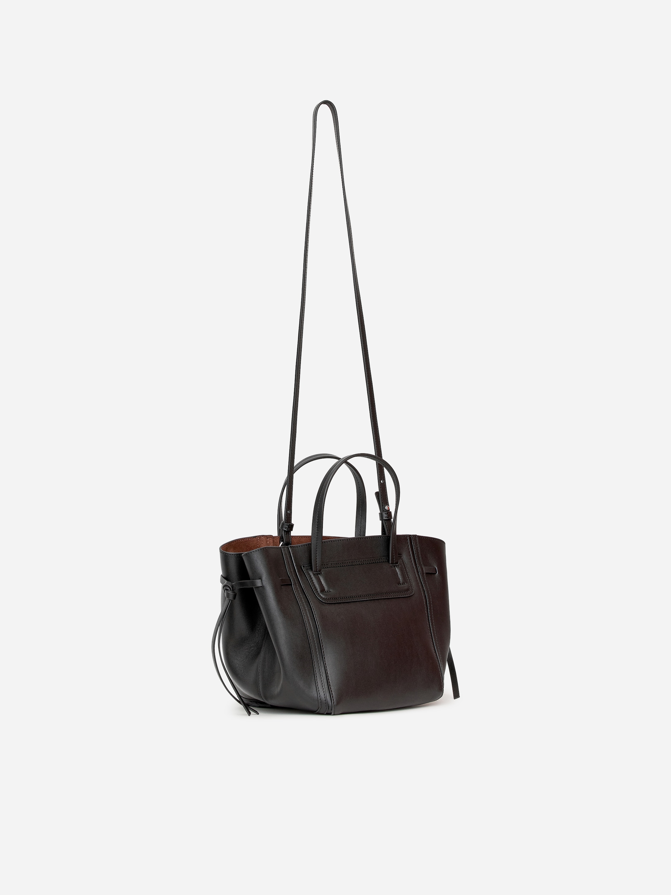 Bolso de piel estilo tote - Negro - Women - StillMedia/DescriptiveStillLife - 3