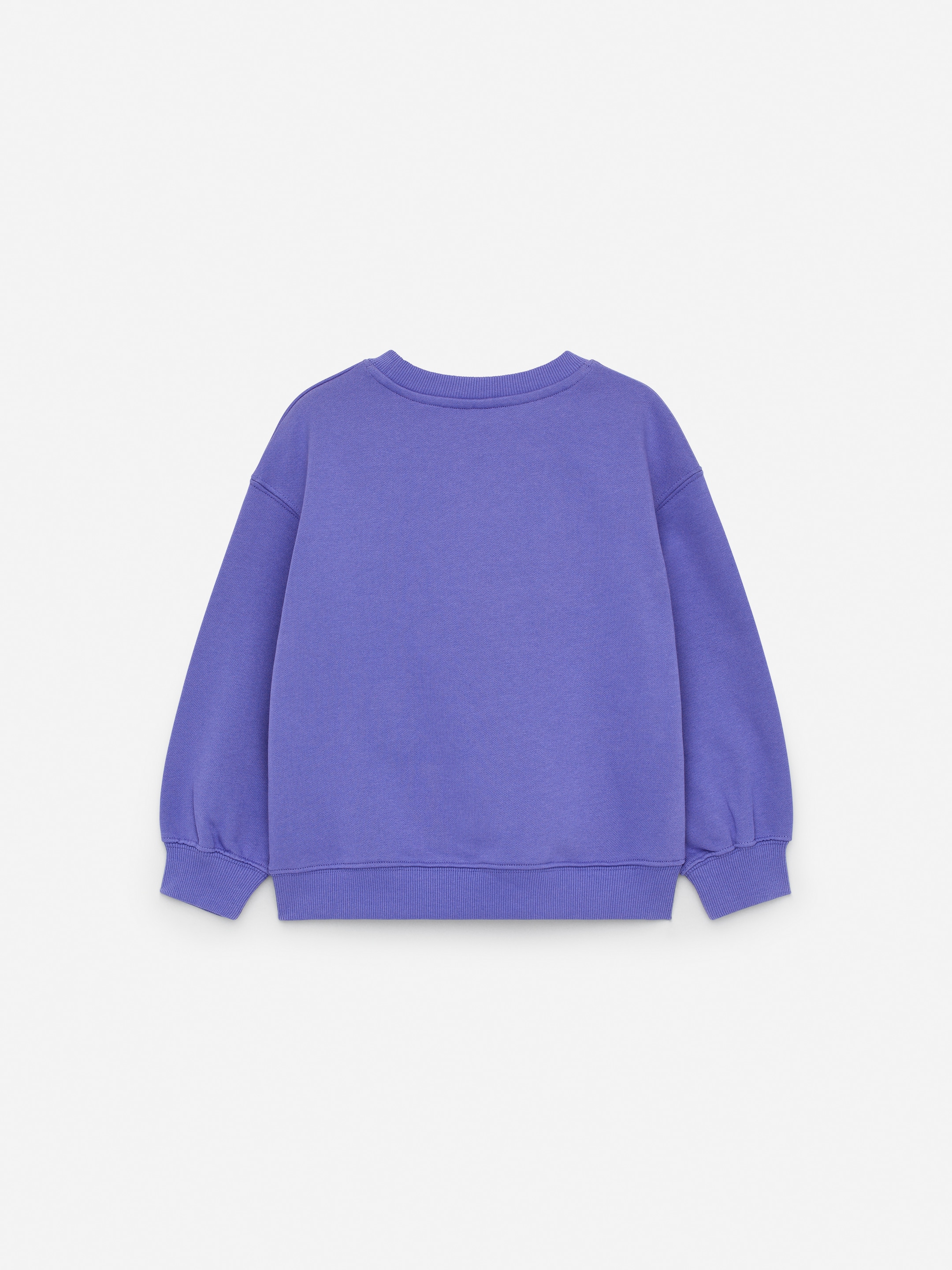 Embroidered Sweatshirt - Lilac - Relaxed fit - Children - StillMedia/DescriptiveStillLife - 3