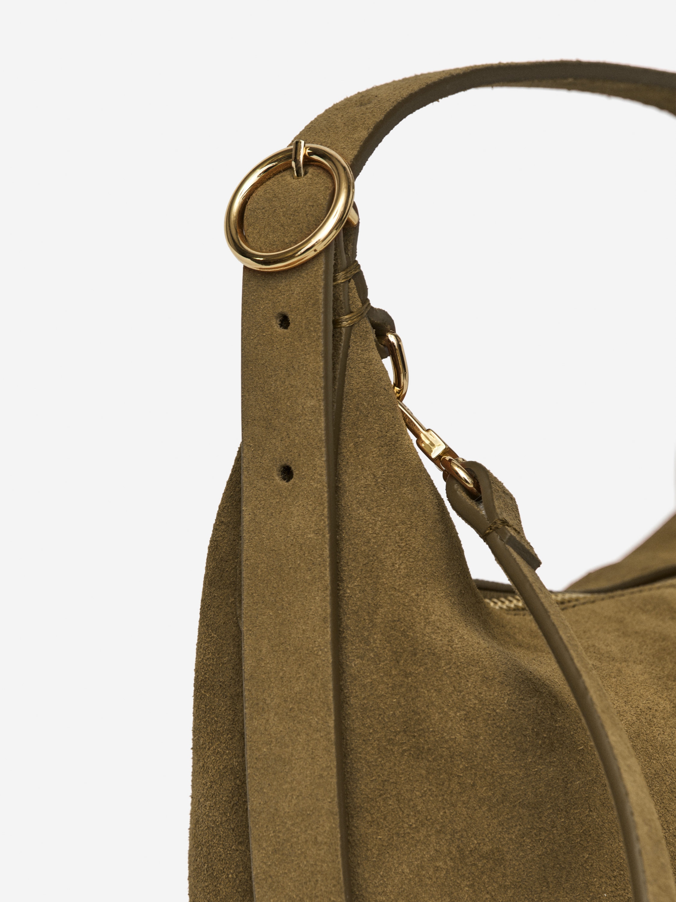 Suede Bag - Khaki Green - Women - StillMedia/DescriptiveDetail - 10