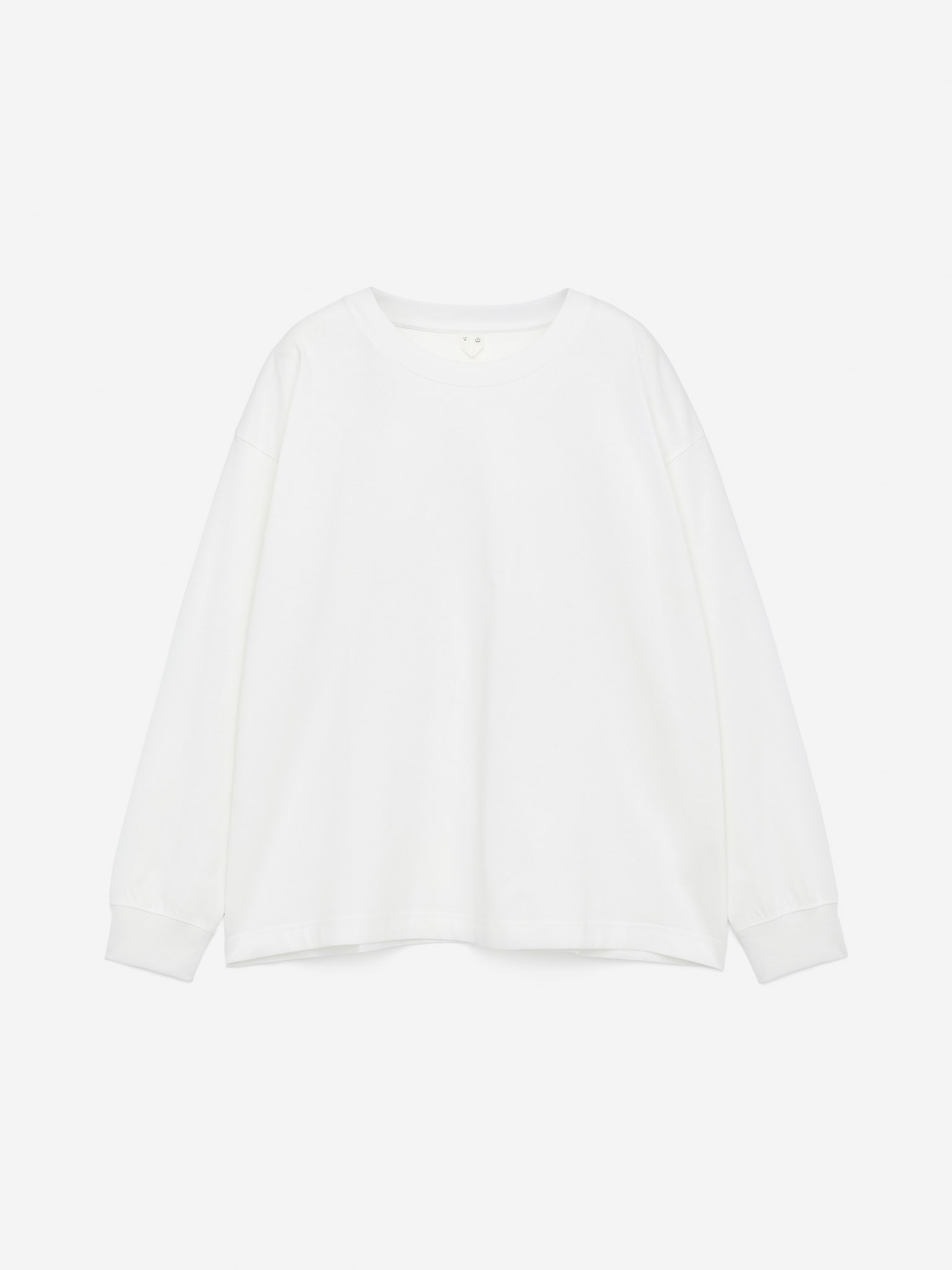 T-shirt à manches longues - Blanc/Blanc/Noir - 2