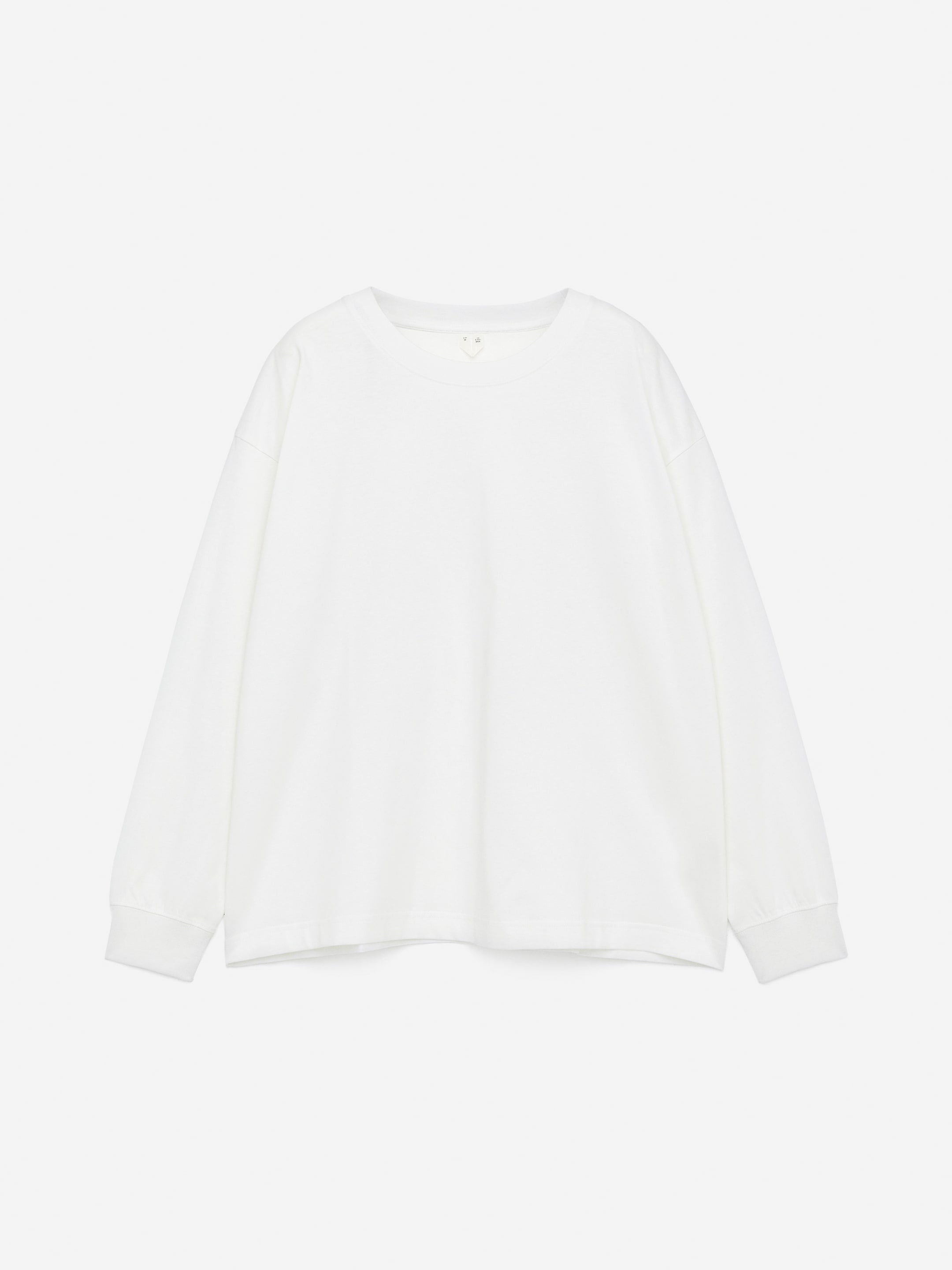 Long-Sleeved T-Shirt-#FFFFFF-16030