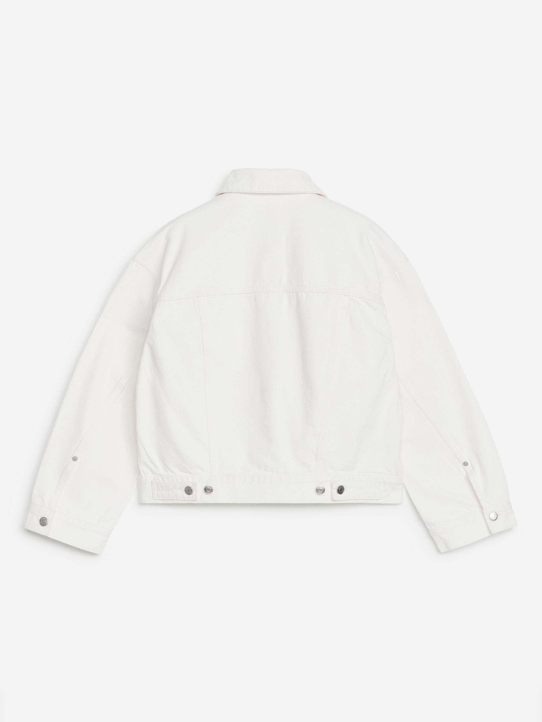 Kurze Jeansjacke - Weiß - Relaxed Fit - Women - StillMedia/DescriptiveStillLife - 1