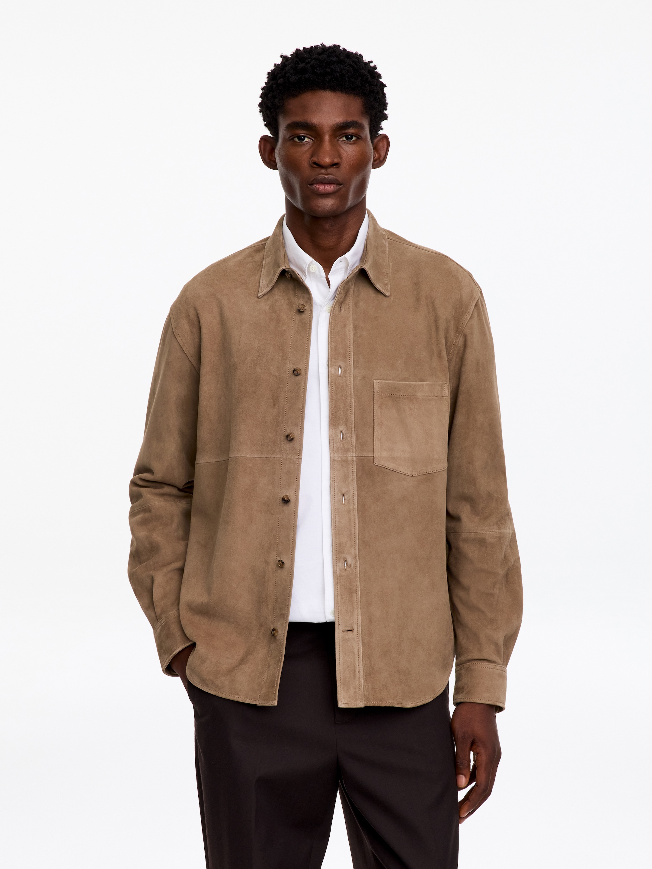 Camisa de ante relaxed fit - Topo - Corte relajado - men - StillMedia/Lookbook - 5