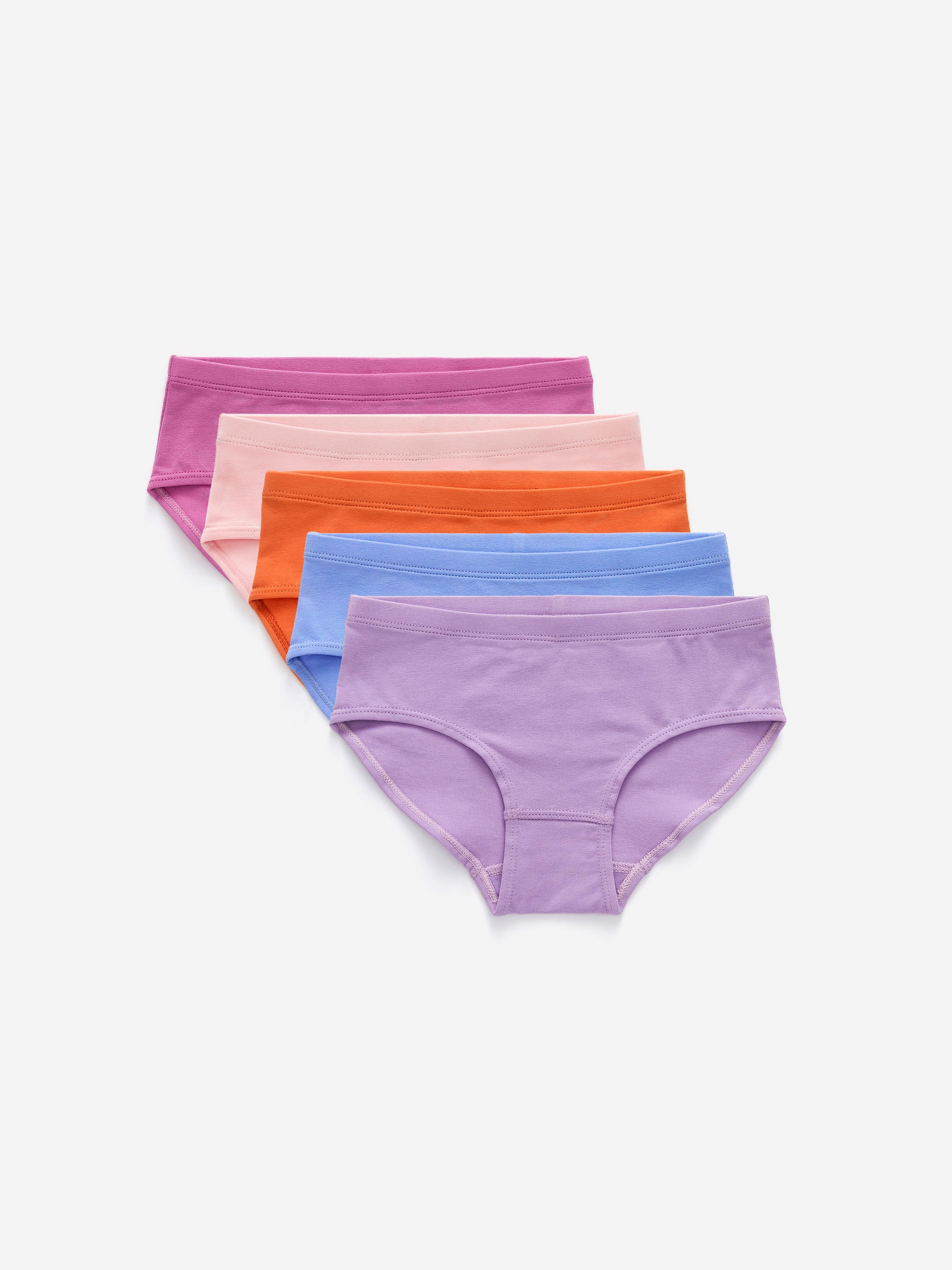 Cotton Jersey Briefs Set of 5-#B196C8-16340