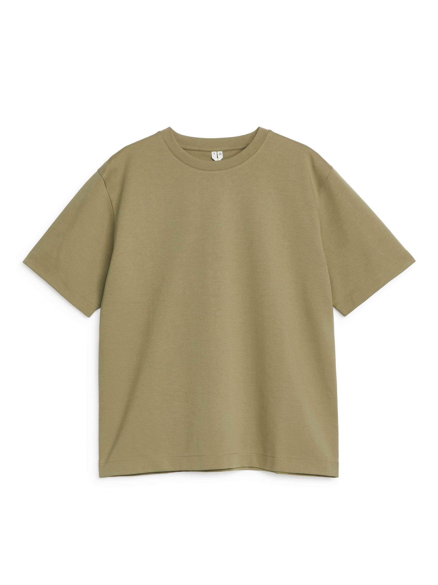 Interlock T-Shirt - Khaki - Loose Fit - Men - StillMedia/DescriptiveStillLife - 1