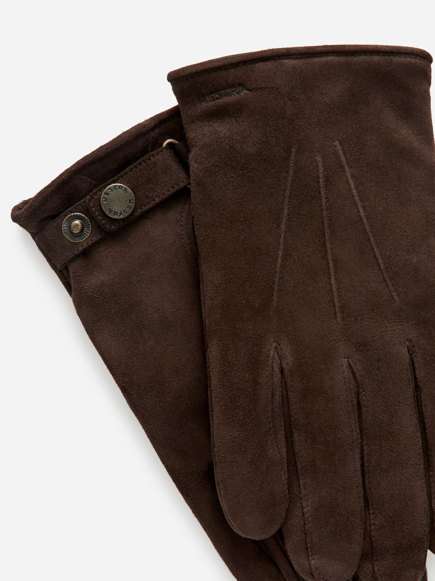 Hestra Robert Suede Gloves - Dark Mole - Men - StillMedia/DescriptiveDetail - 2