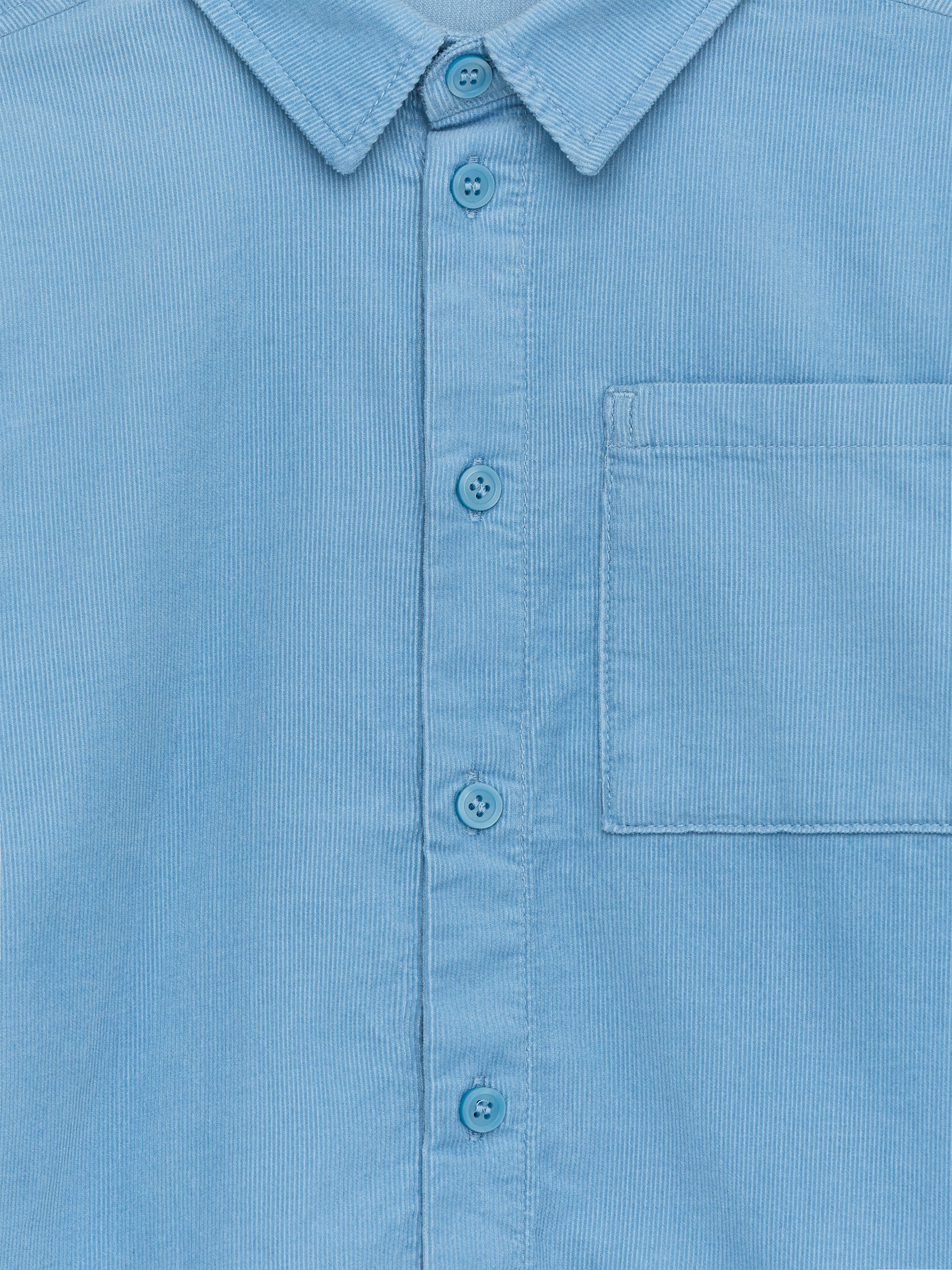 Corduroy Shirt - Light Blue - Regular fit - Children - StillMedia/DescriptiveDetail - 1