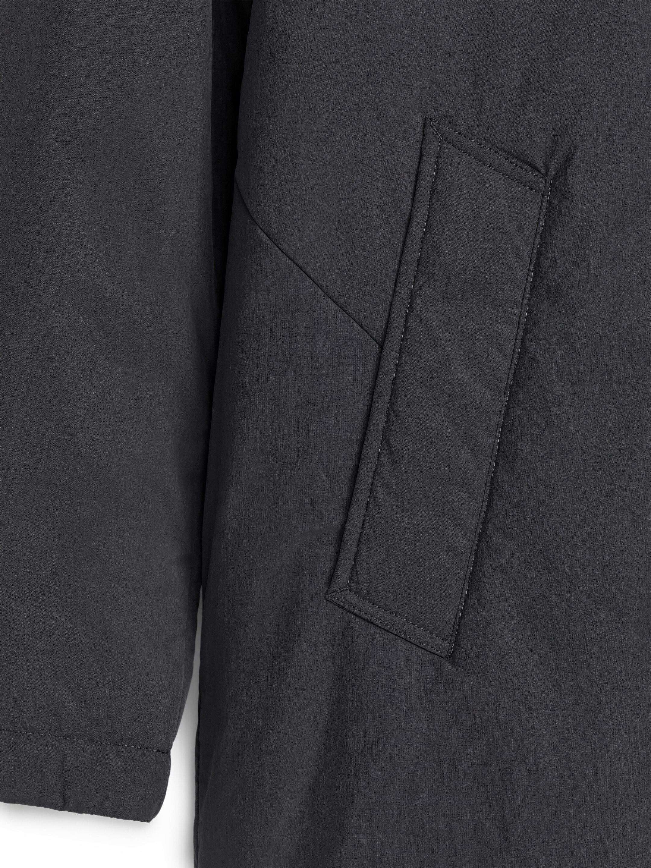 Zobacz większy obraz: Watowany płaszcz - Ciemnoszary - ON | H&M PL 2