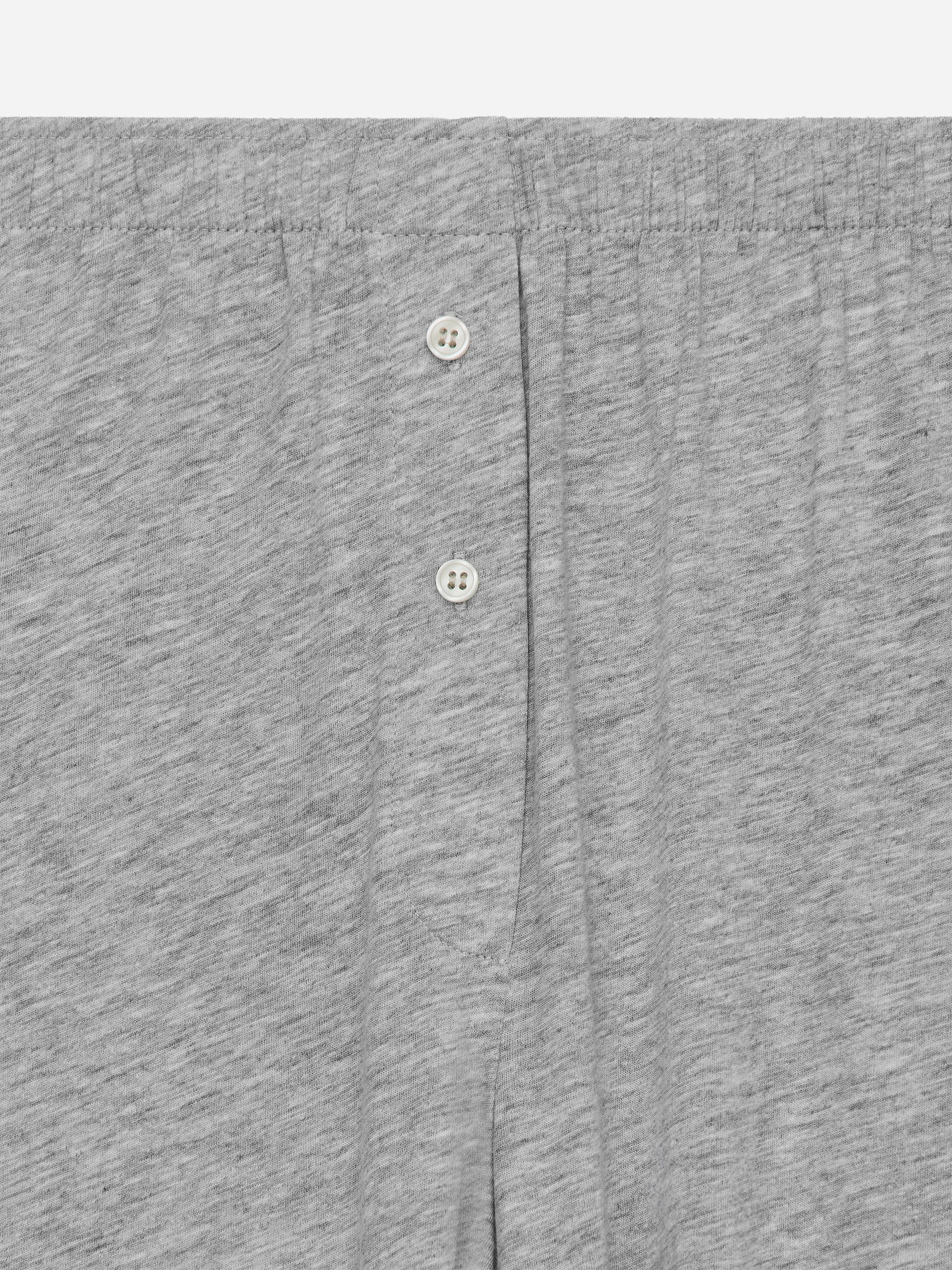 Pantalones en mezcla de algodón fluida - Gris - Corte relajado - Women - StillMedia/DescriptiveDetail - 2