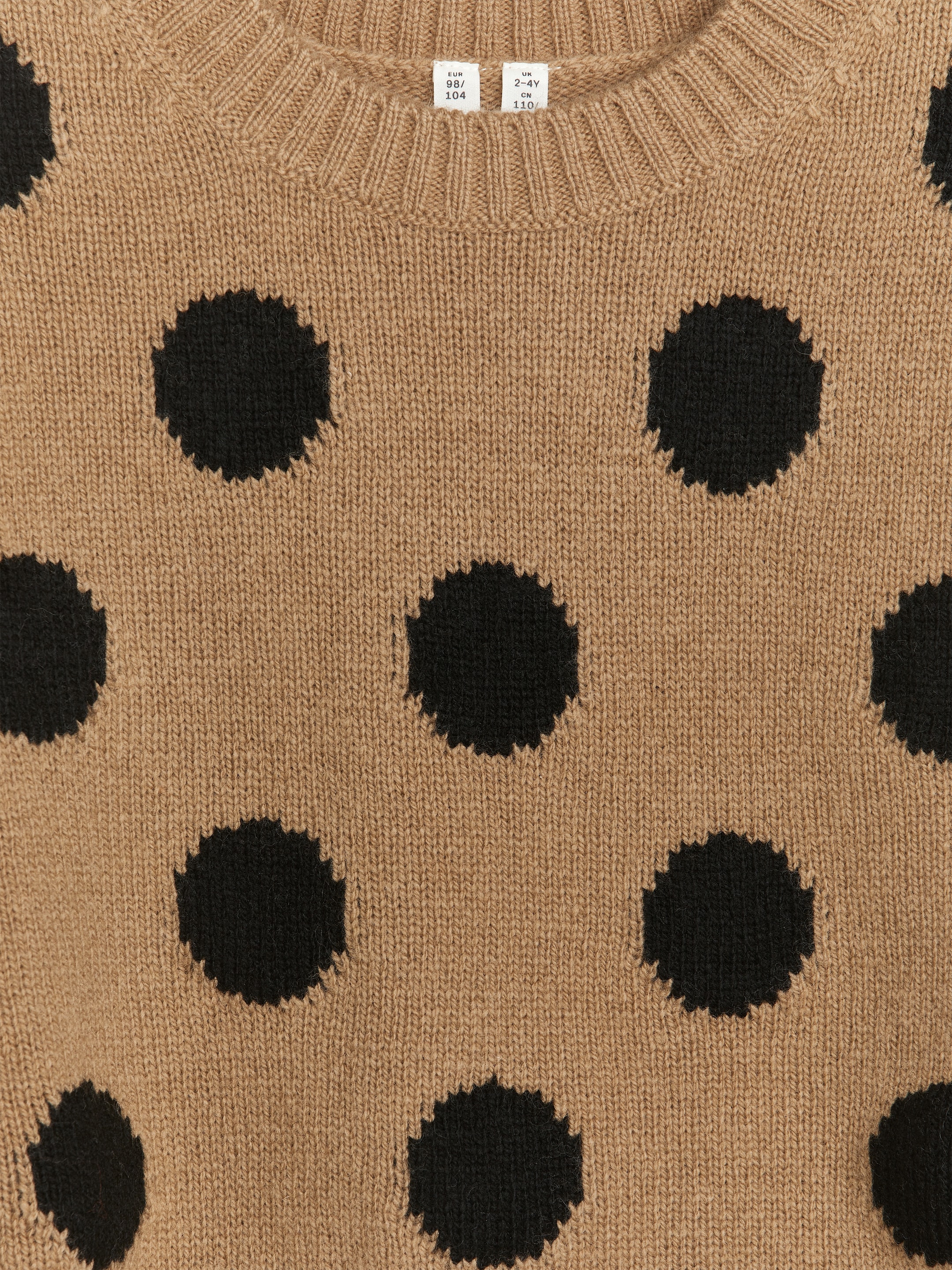 Tröja i ull - Beige/svart - Regular fit - Children - StillMedia/DescriptiveDetail - 1