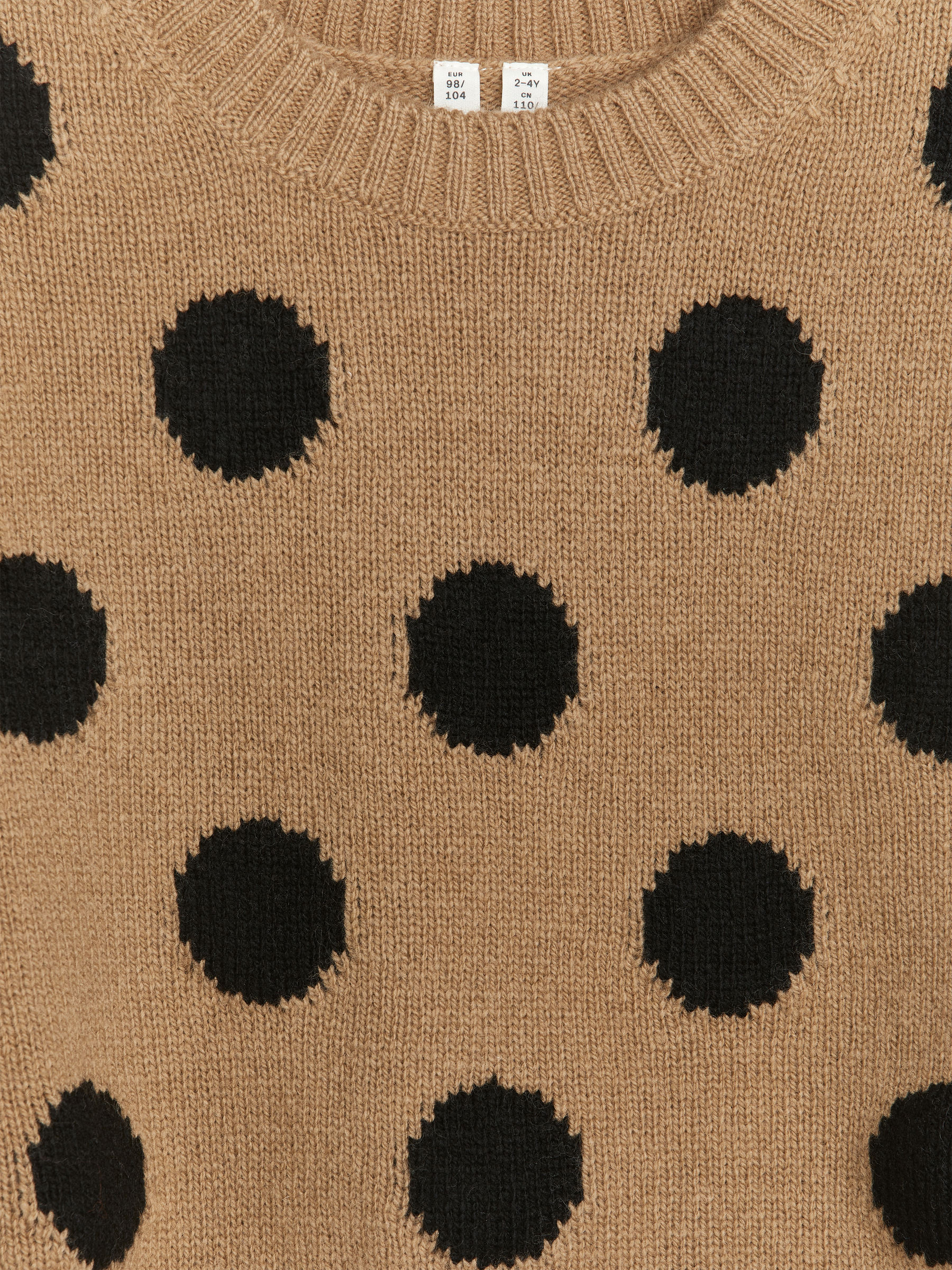 Wollpullover - Beige/Schwarz - Regular Fit - Kinder - StillMedia/DescriptiveDetail - 1