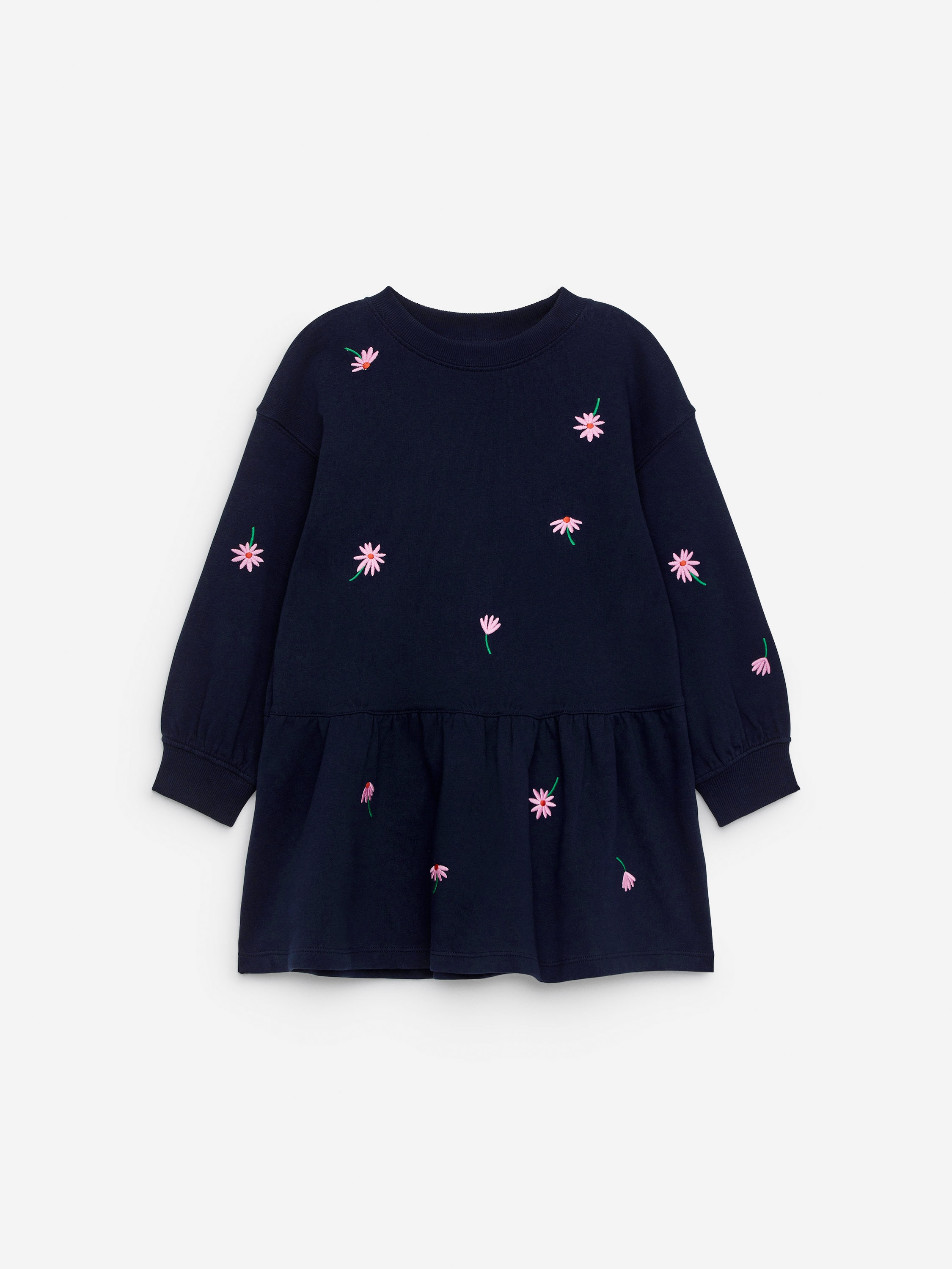 Oversized Sweatshirt Dress-#0A041F-16392