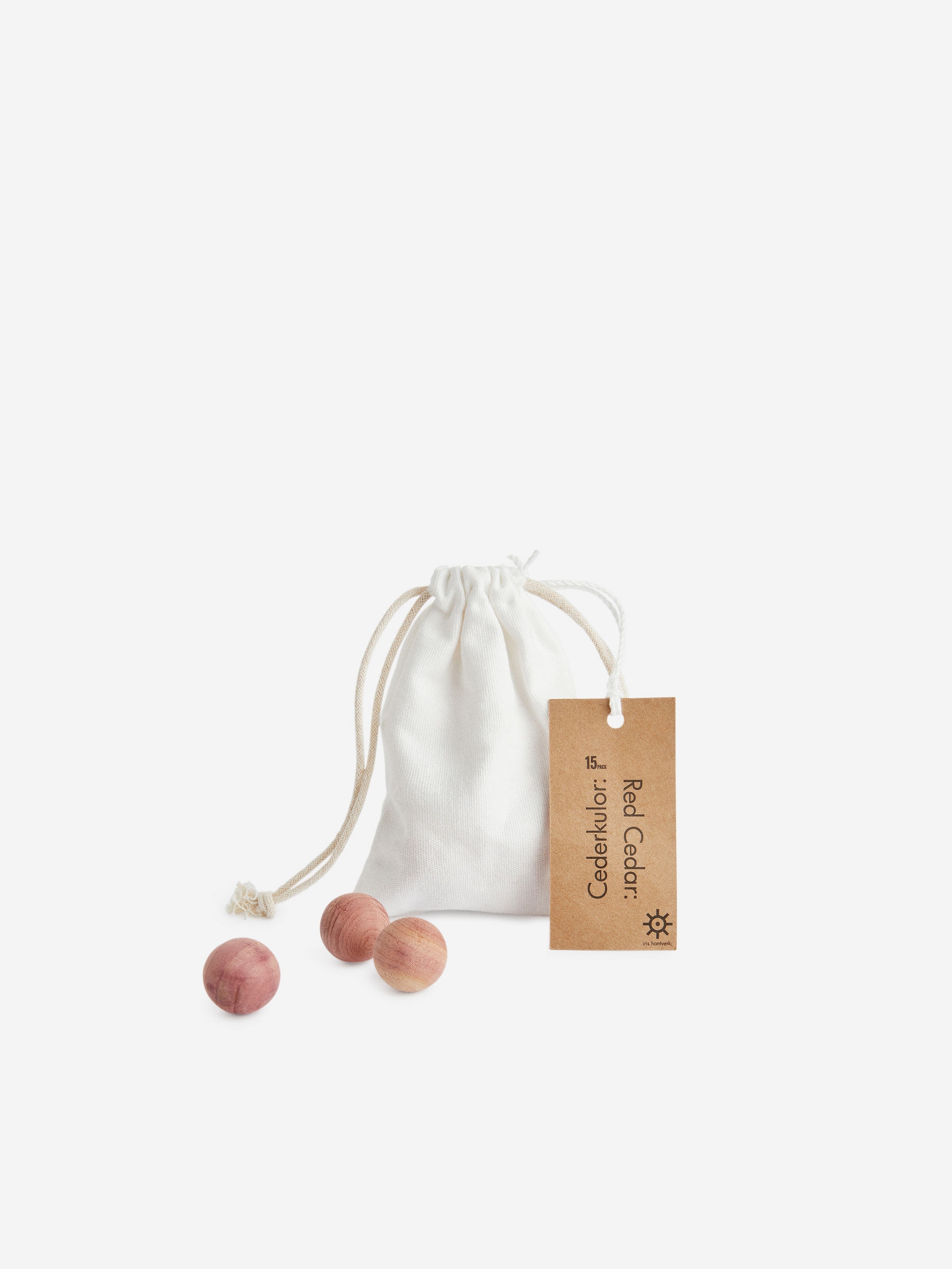 Iris Hantverk Cedar Balls-#C0B197-13206