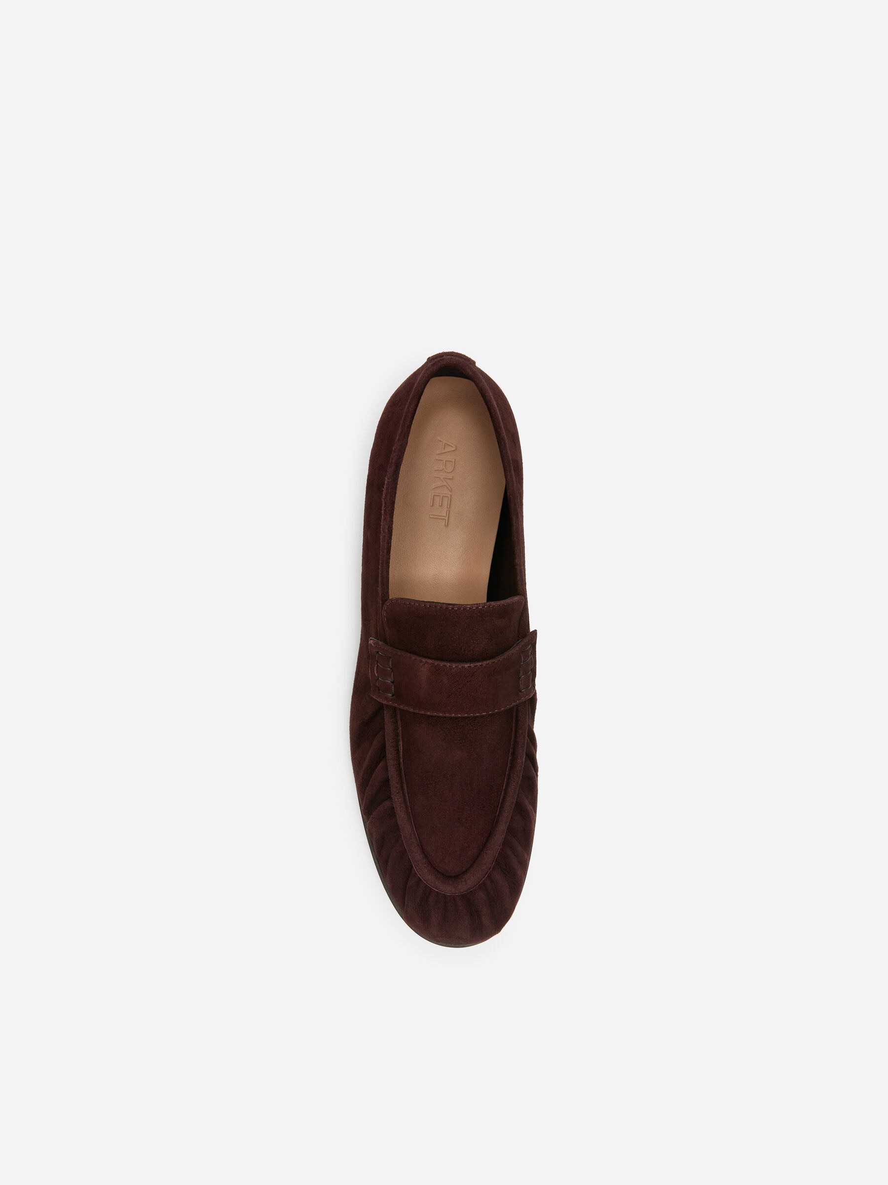 Suede Loafers - Brown - Women - StillMedia/DescriptiveStillLife - 3