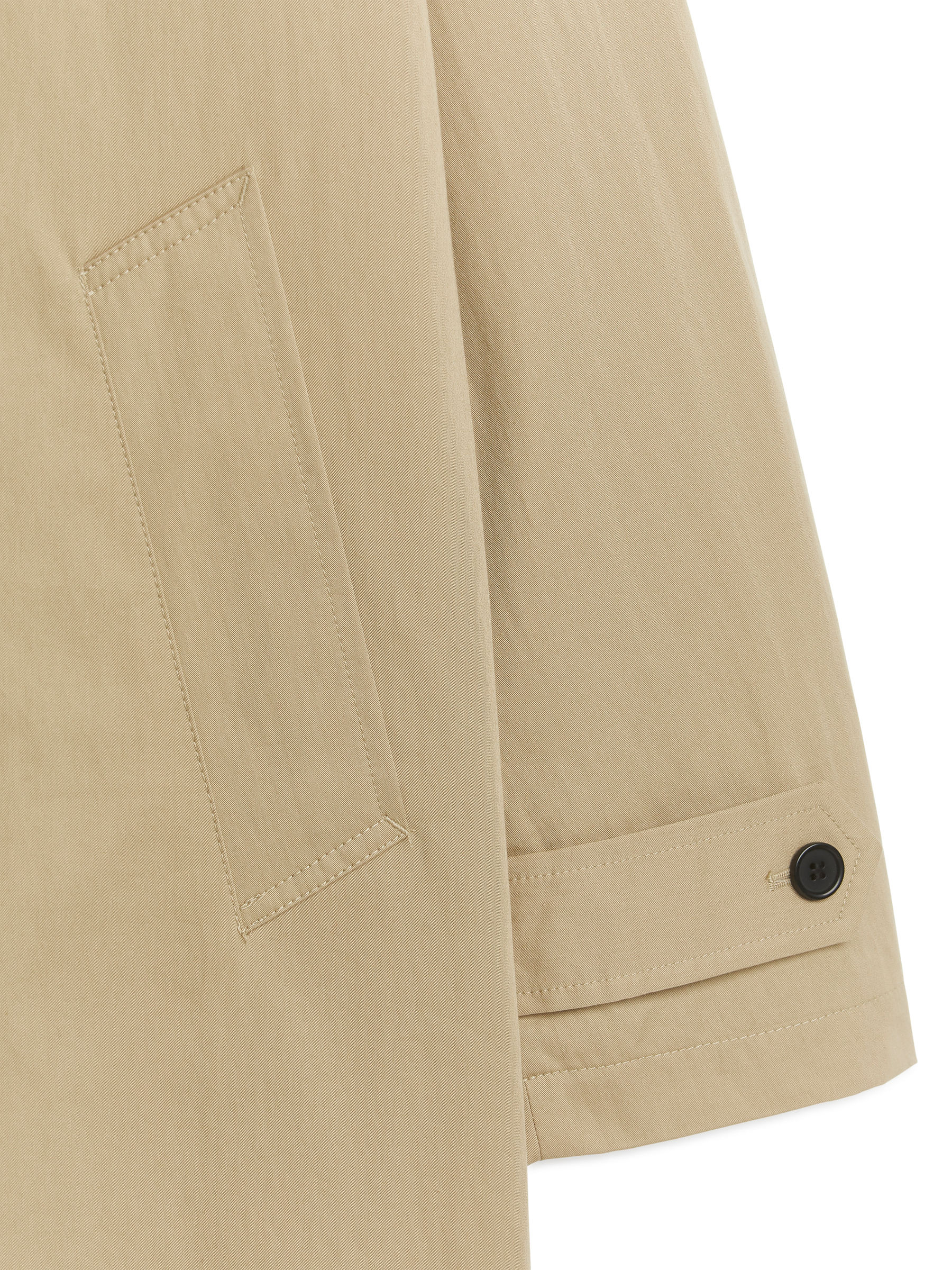 Mittellanger Car-Coat - Beige - Regular Fit - Herren - StillMedia/DescriptiveDetail - 1