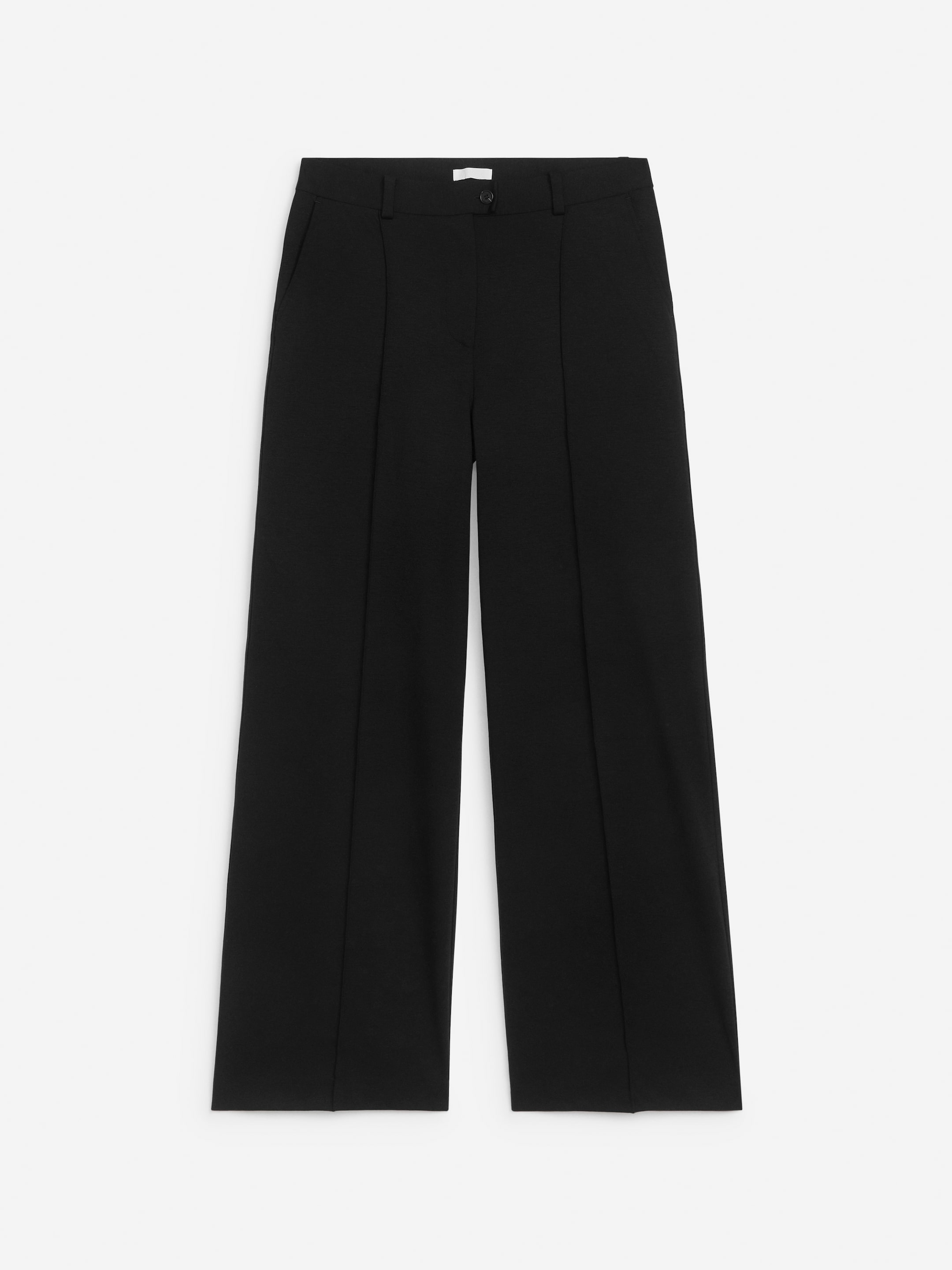 Visa större bild: Byxa med pressveck - Svart - DAM | H&M SE 1