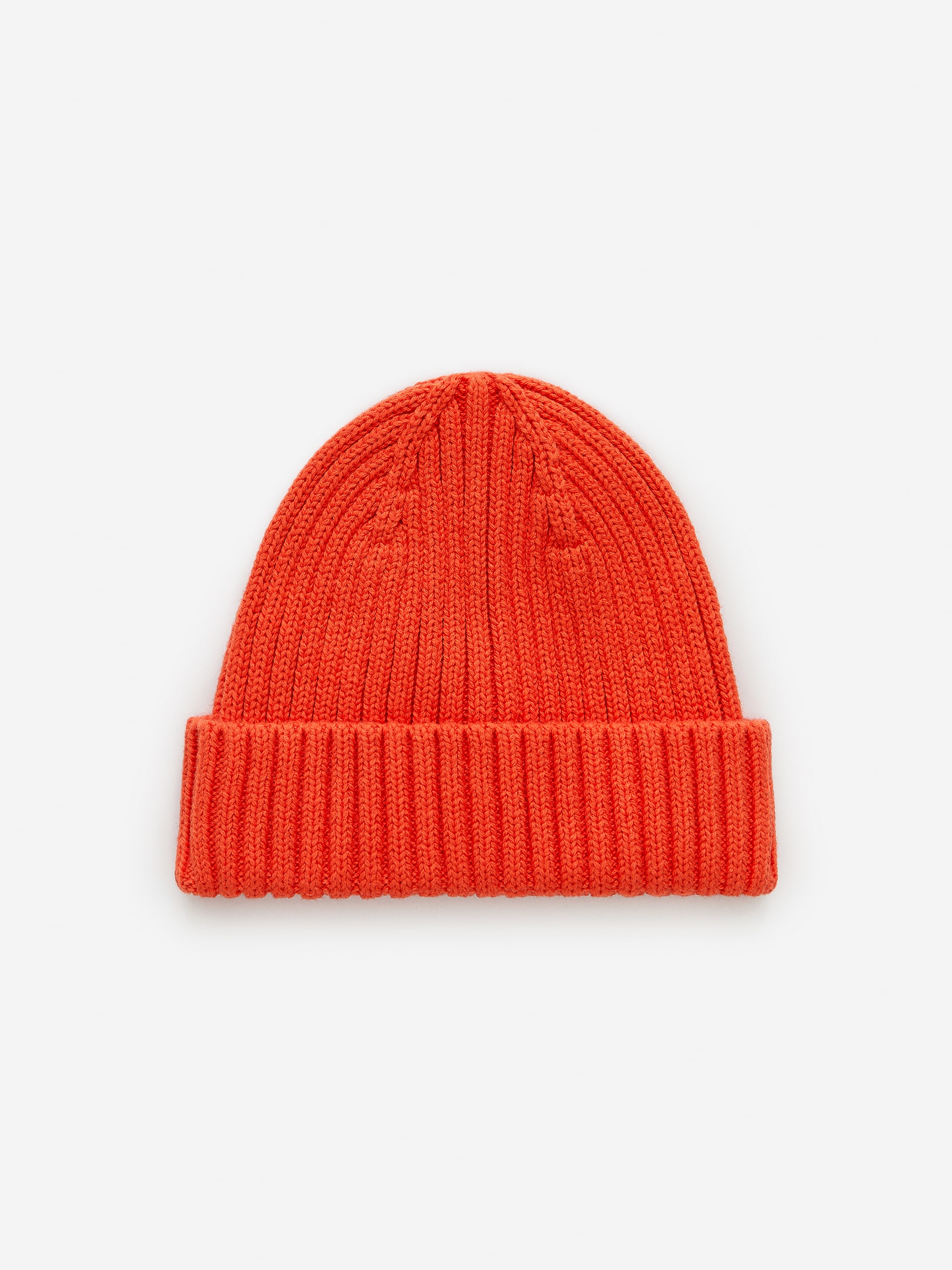 Rib Knit Baby Beanie - Bright Red - Children - StillMedia/DescriptiveStillLife - 2